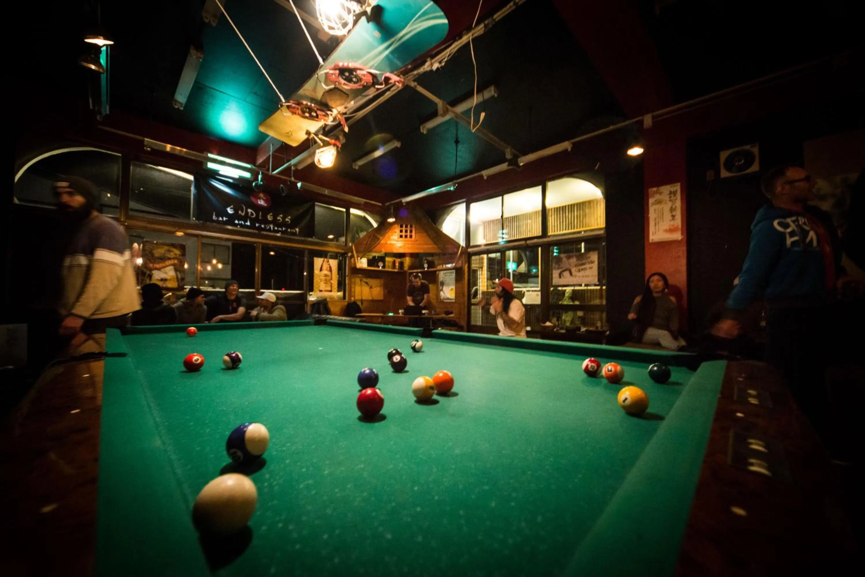 Lounge or bar in Hakuba Cortina Lodge