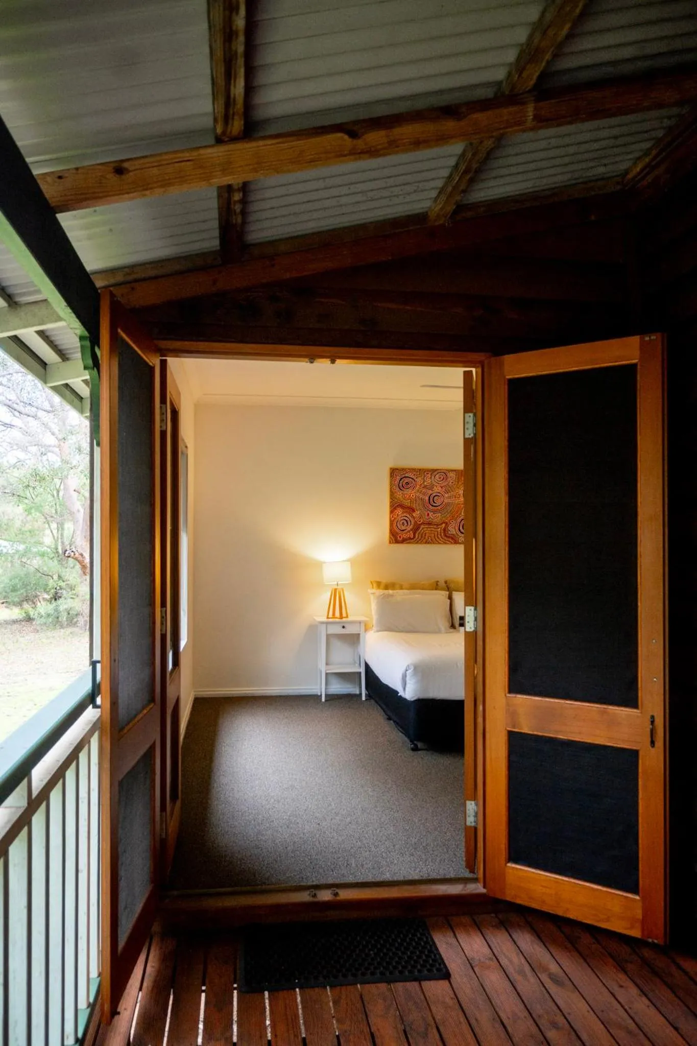 Bed in Yallingup Forest Resort