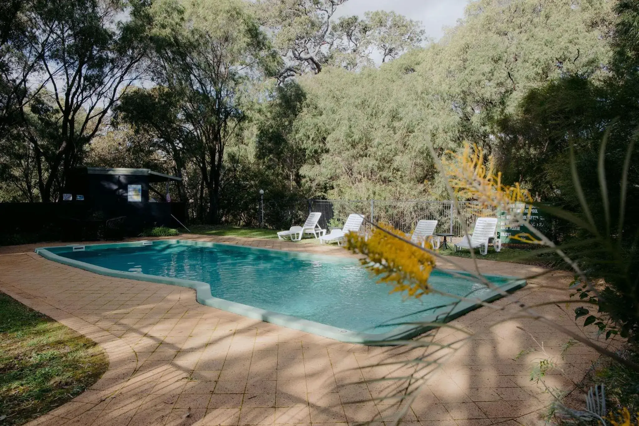Swimming pool in Yallingup Forest Resort Swimming pool in Yallingup Forest Resort