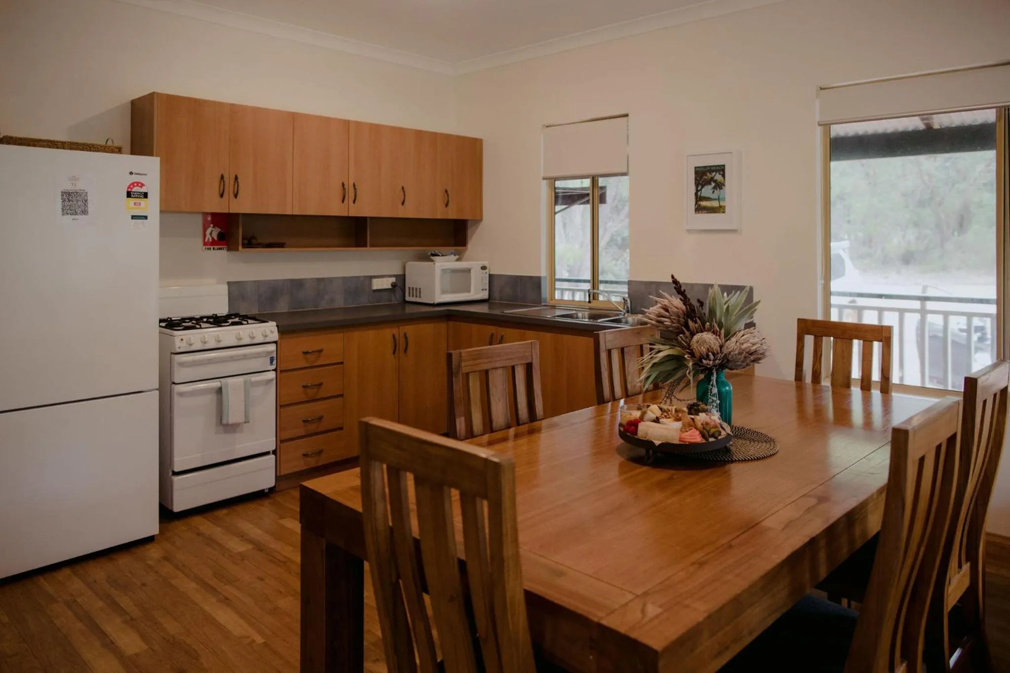 Kitchen or kitchenette in Yallingup Forest Resort