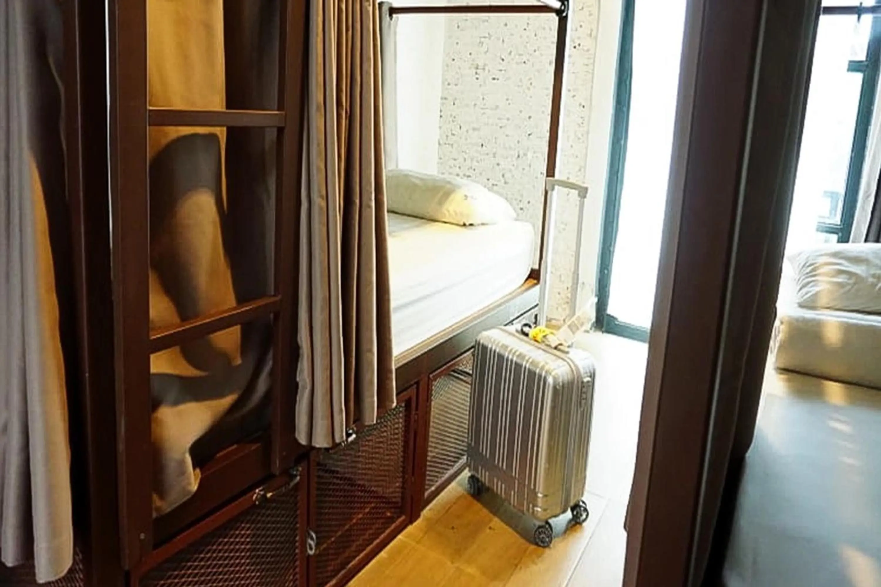 Bed in Yindee Travellers Lodge