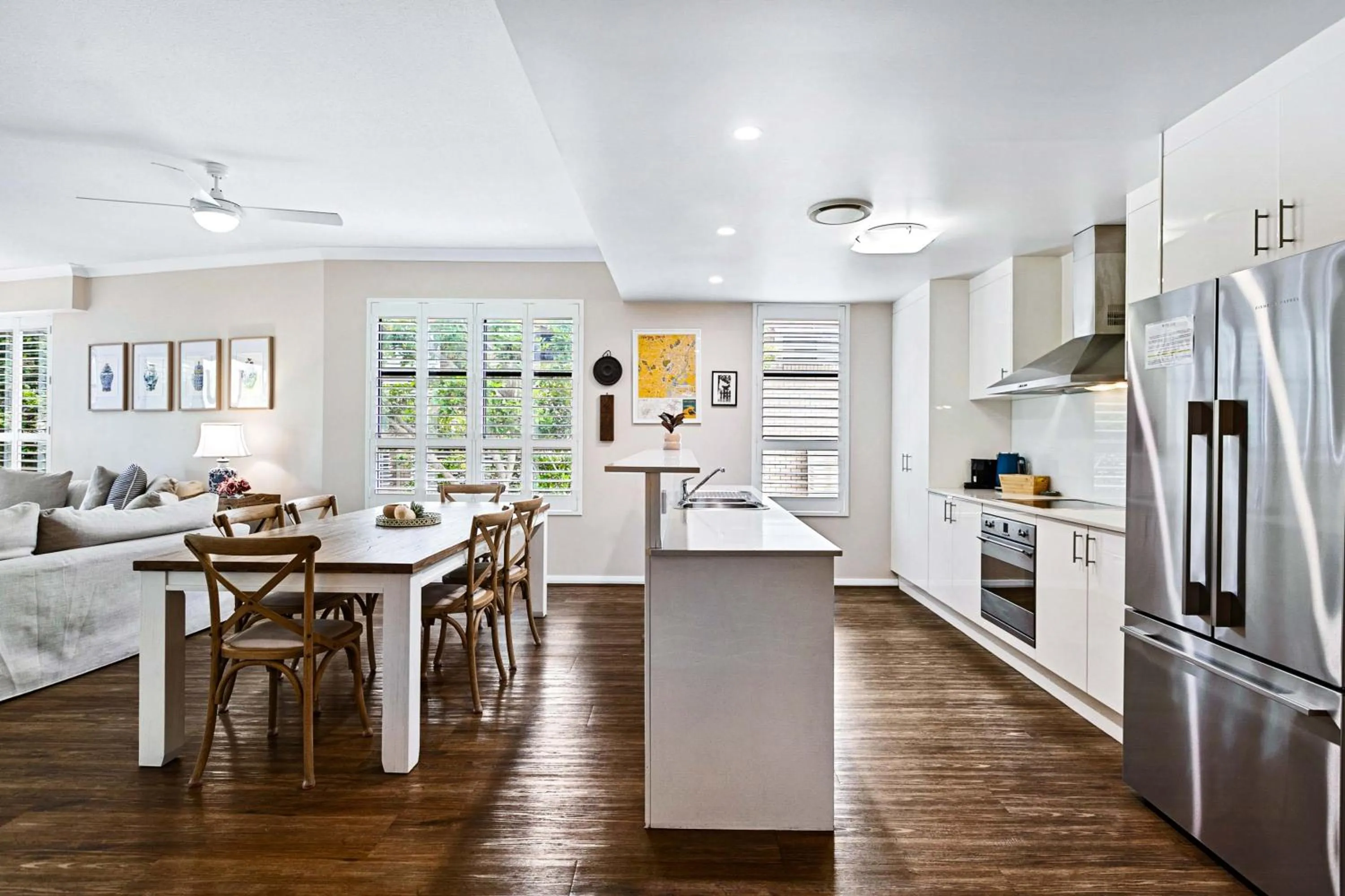 kitchen in The Bay Apartments