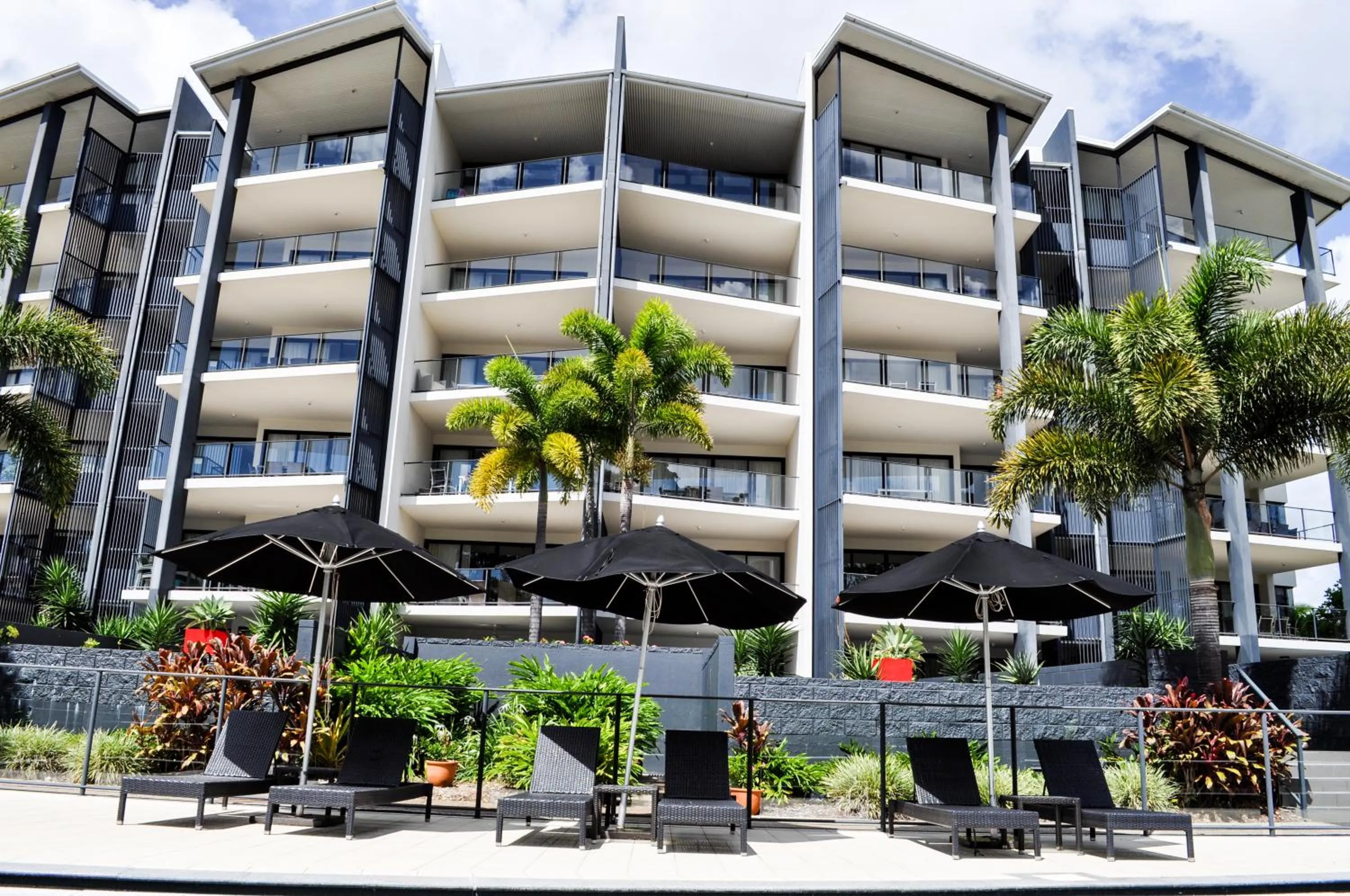 Property building in The Bay Apartments