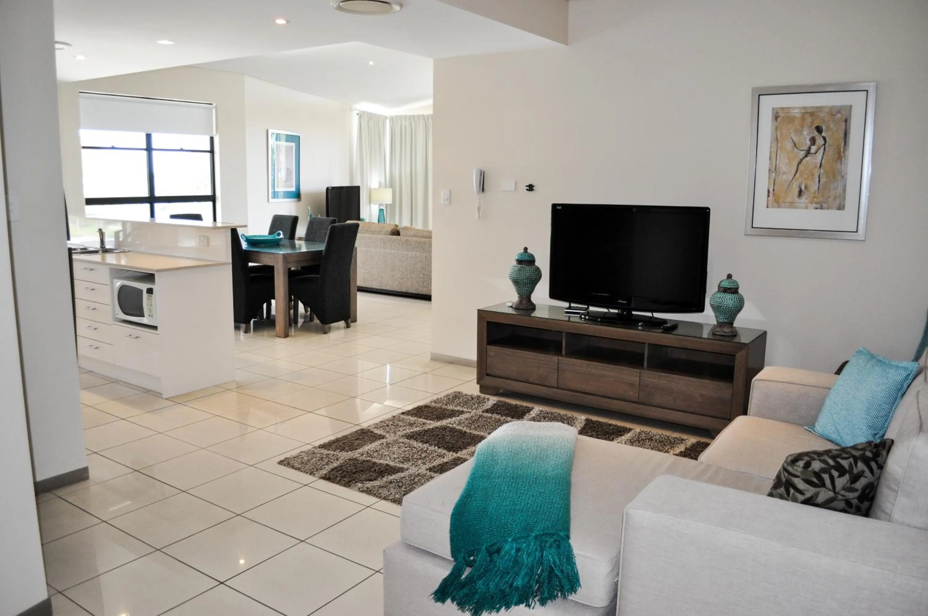 TV and multimedia in The Bay Apartments