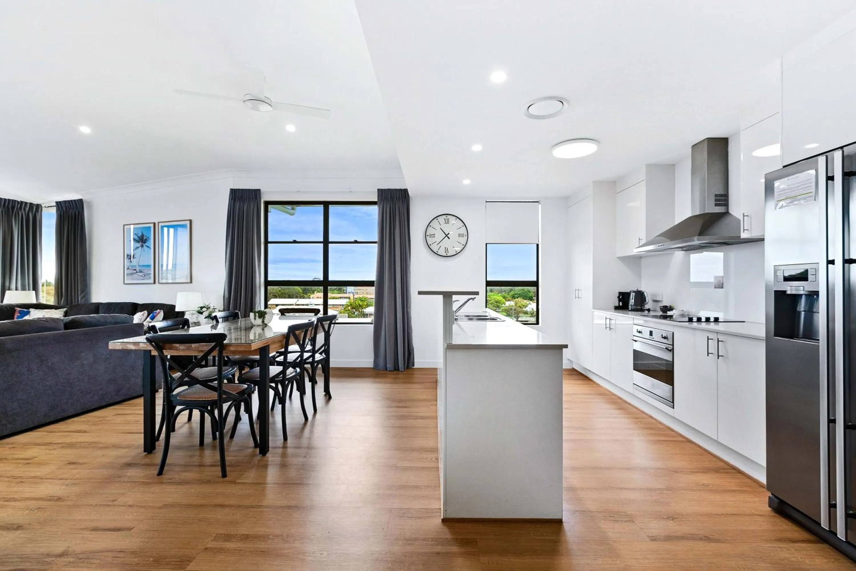 kitchen in The Bay Apartments