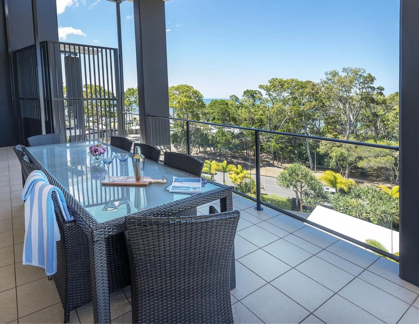 Balcony/Terrace in The Bay Apartments