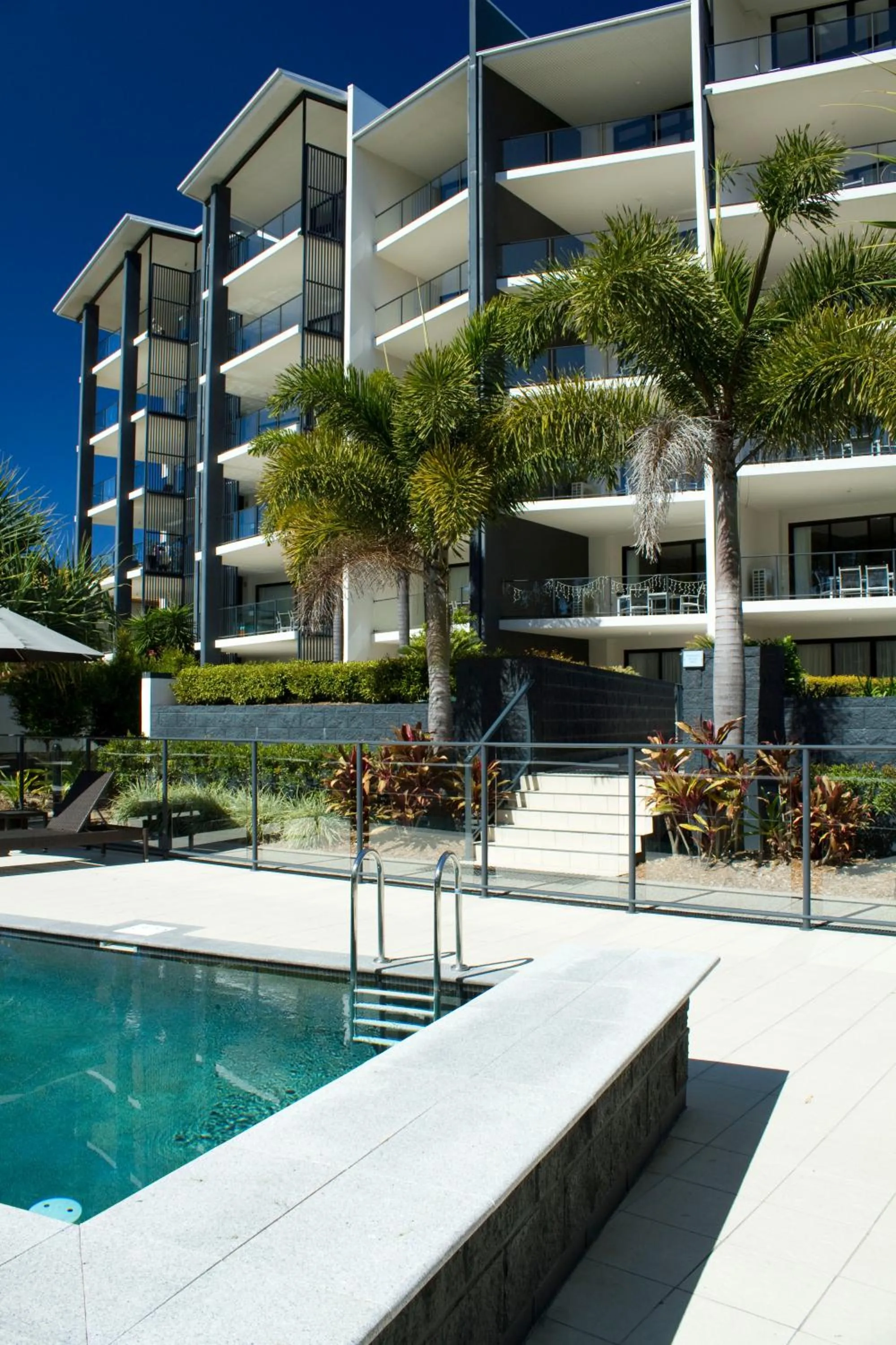 Facade/entrance in The Bay Apartments