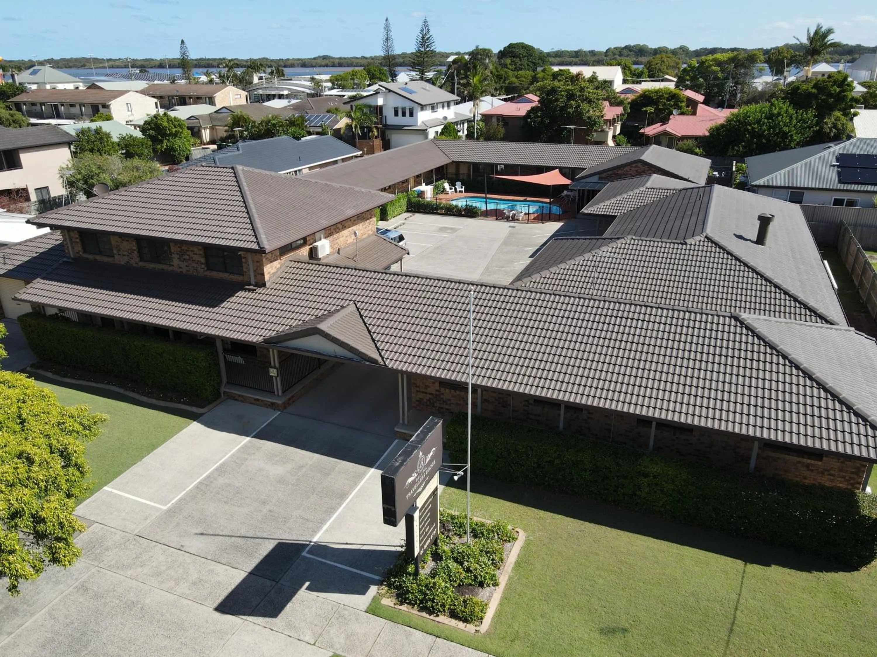Property building in Ballina Travellers Lodge