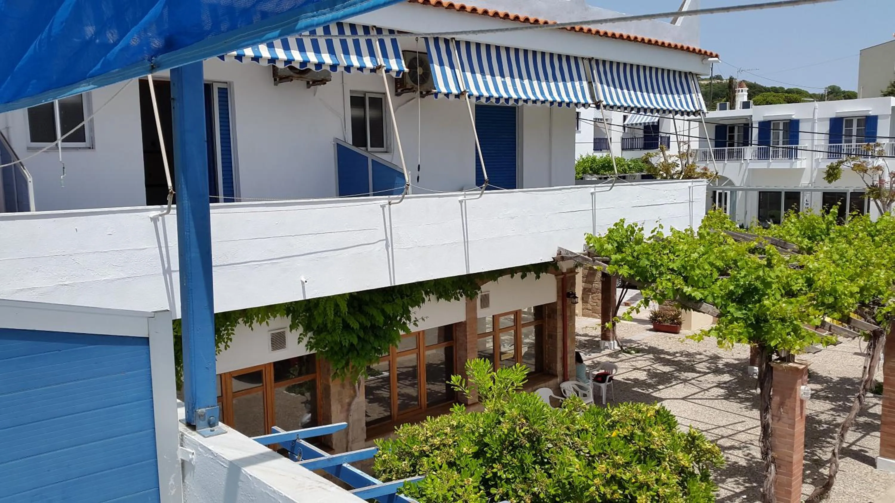 Garden view in Esperides Hotel