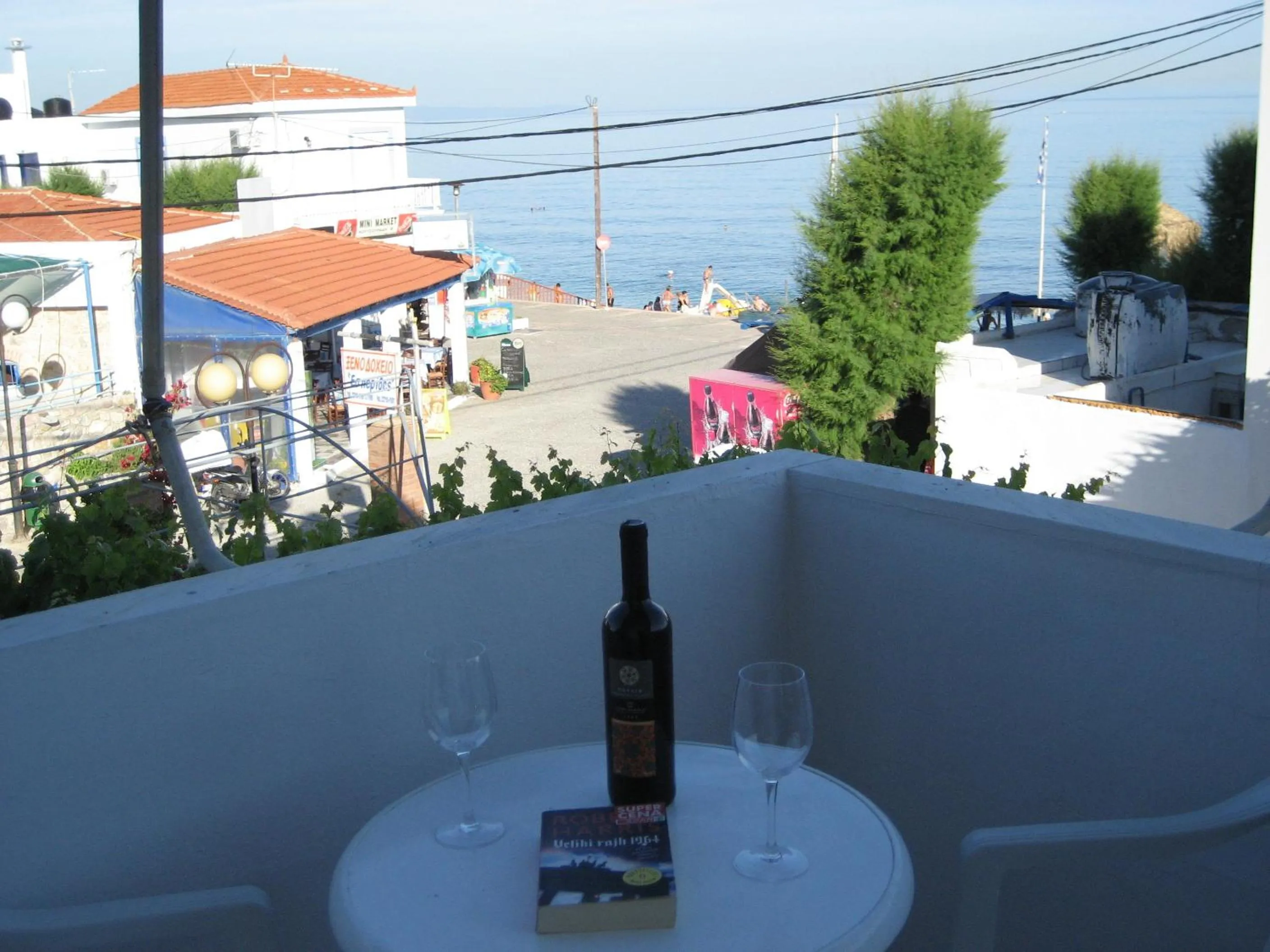 Balcony/Terrace in Esperides Hotel