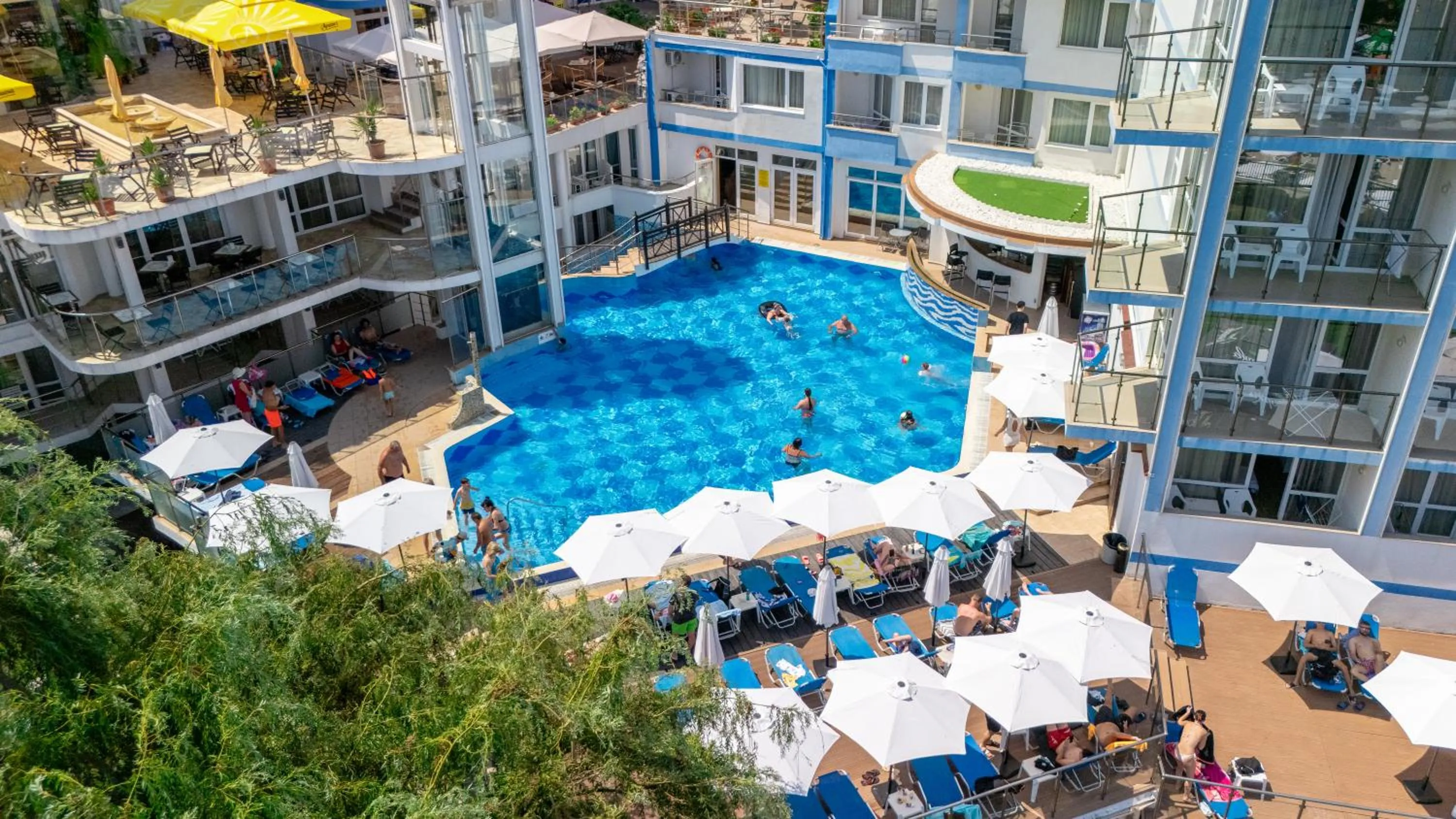 Bird's eye view in Hotel Villa List