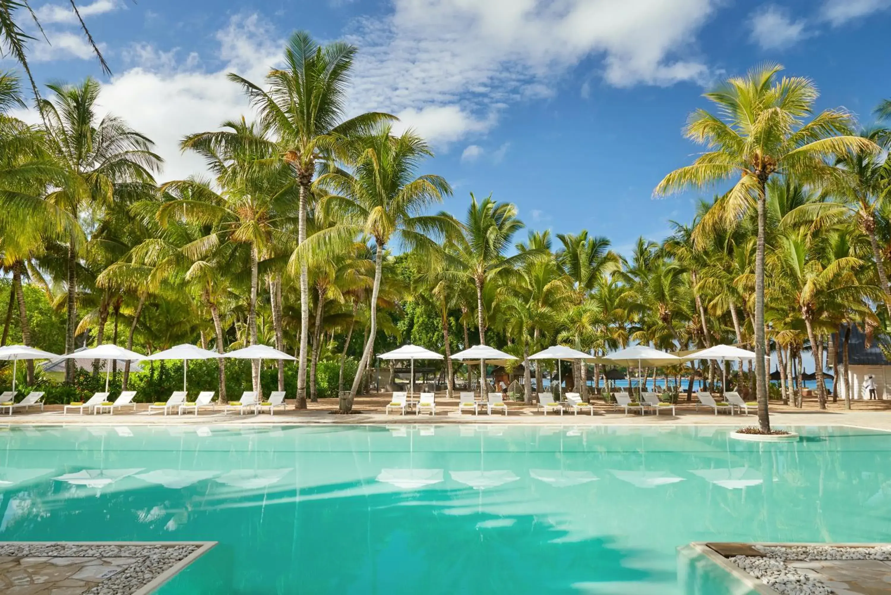 Pool view in The Ravenala Attitude Pool view in The Ravenala Attitude