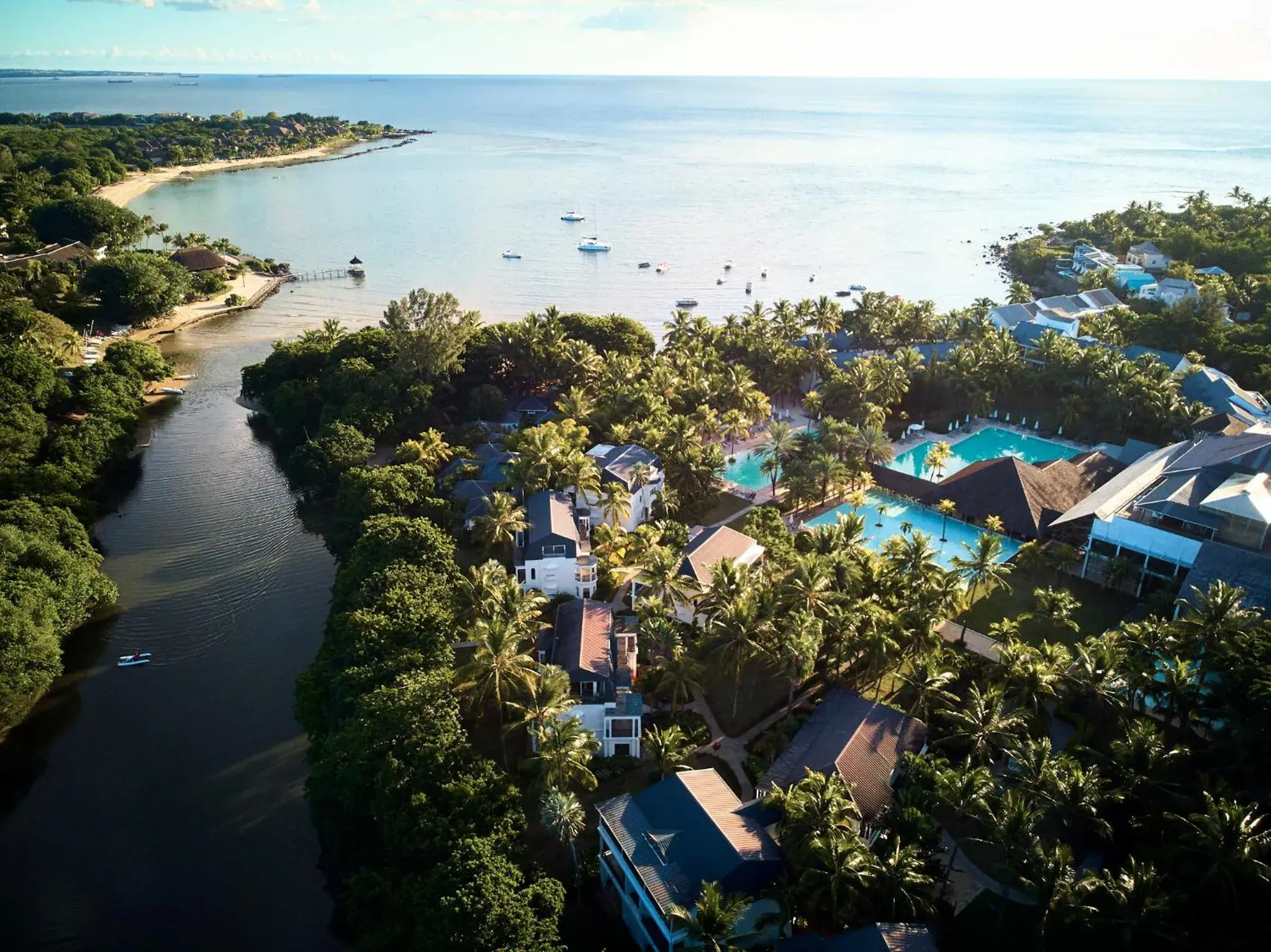 Bird's eye view in The Ravenala Attitude Bird's eye view in The Ravenala Attitude