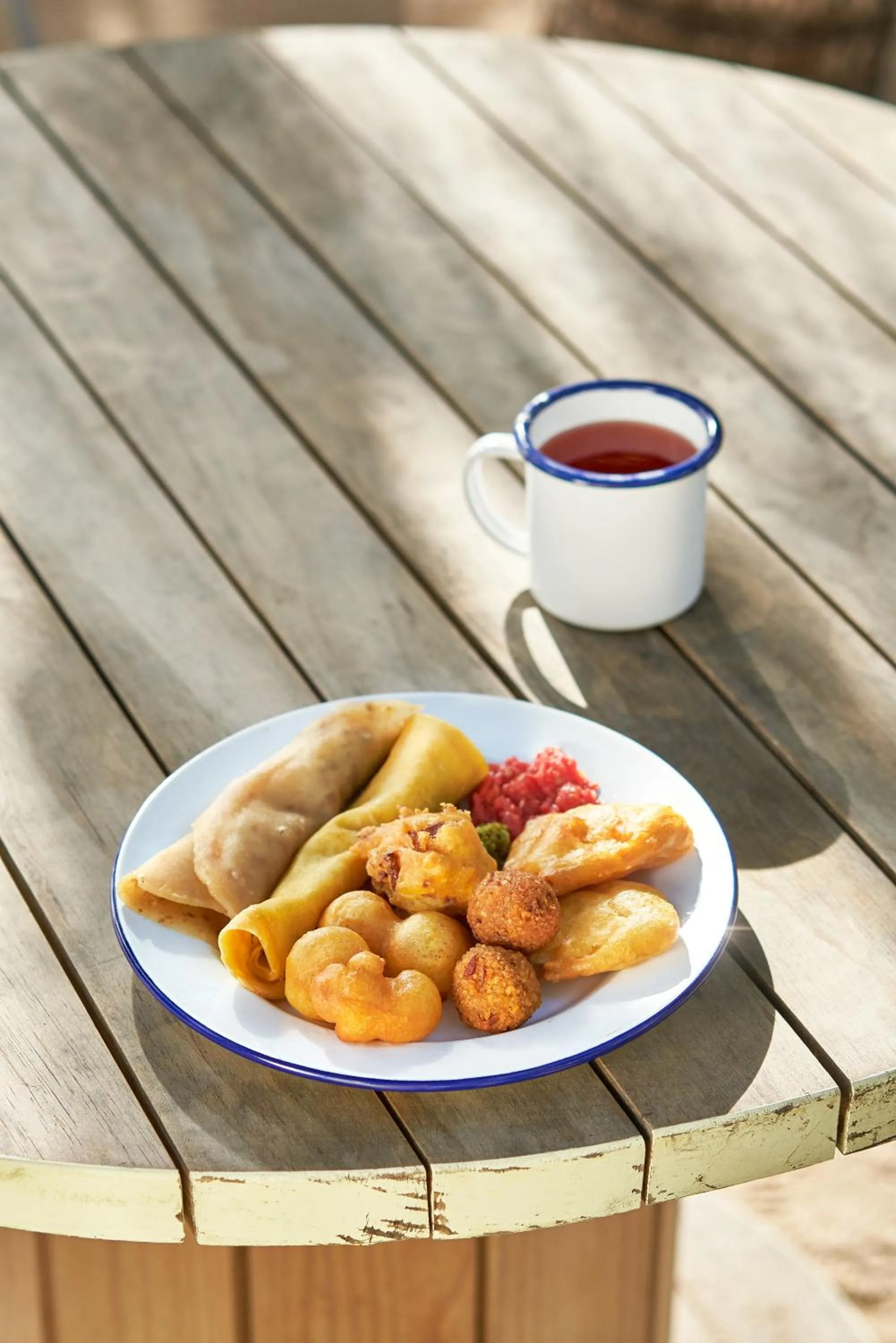 Food and drinks in The Ravenala Attitude