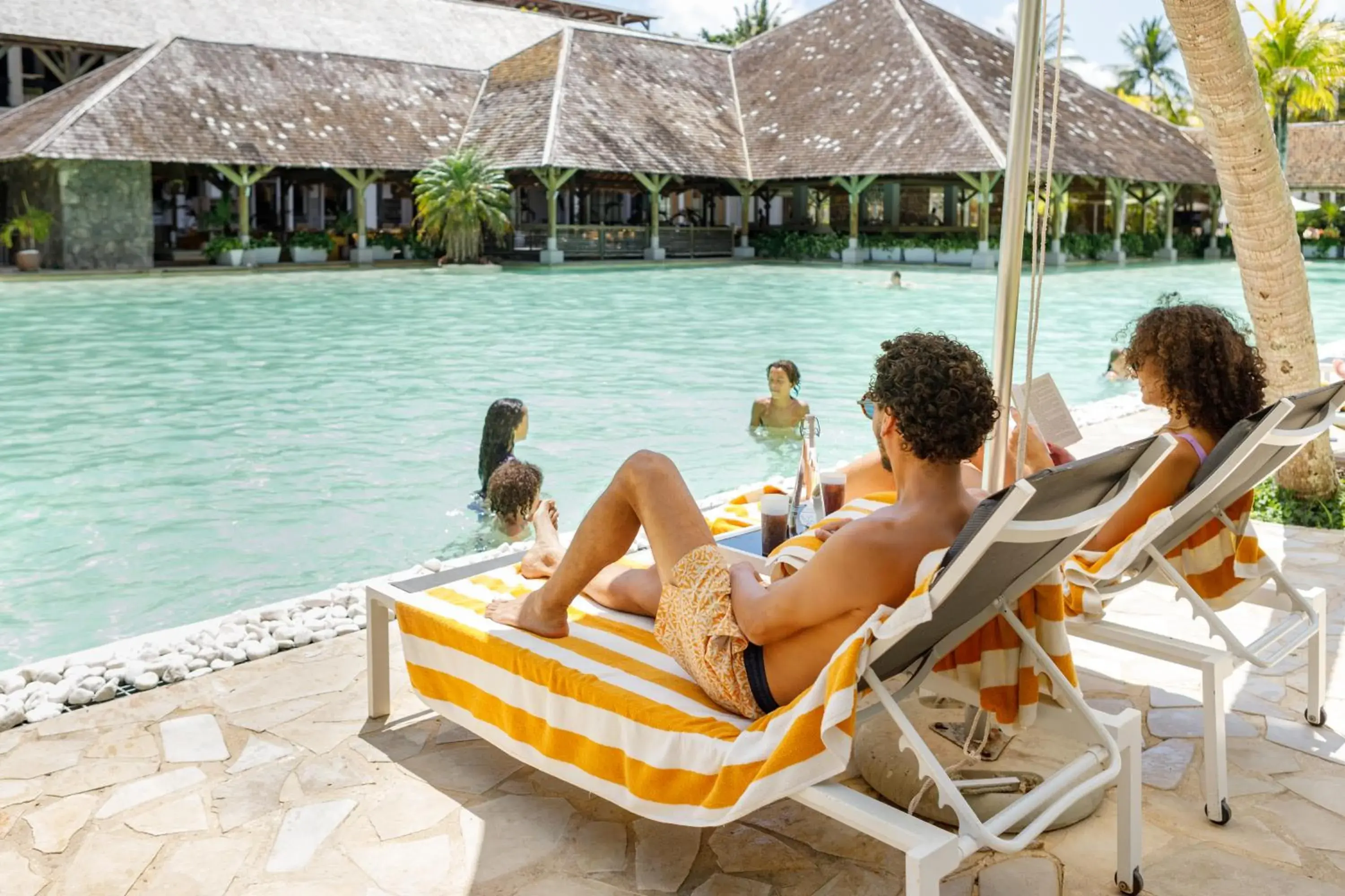 Swimming pool in The Ravenala Attitude Swimming pool in The Ravenala Attitude