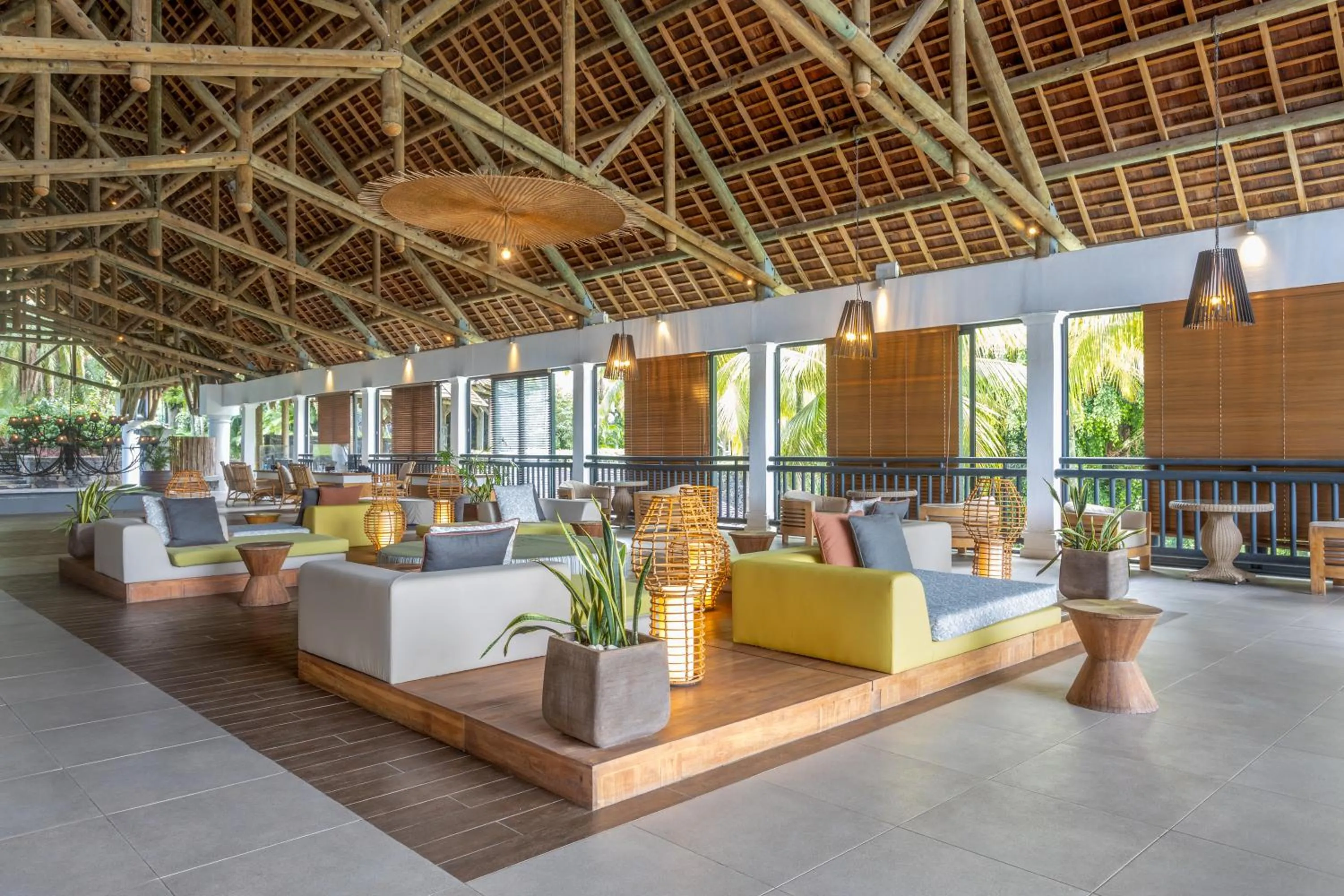Lobby or reception in The Ravenala Attitude