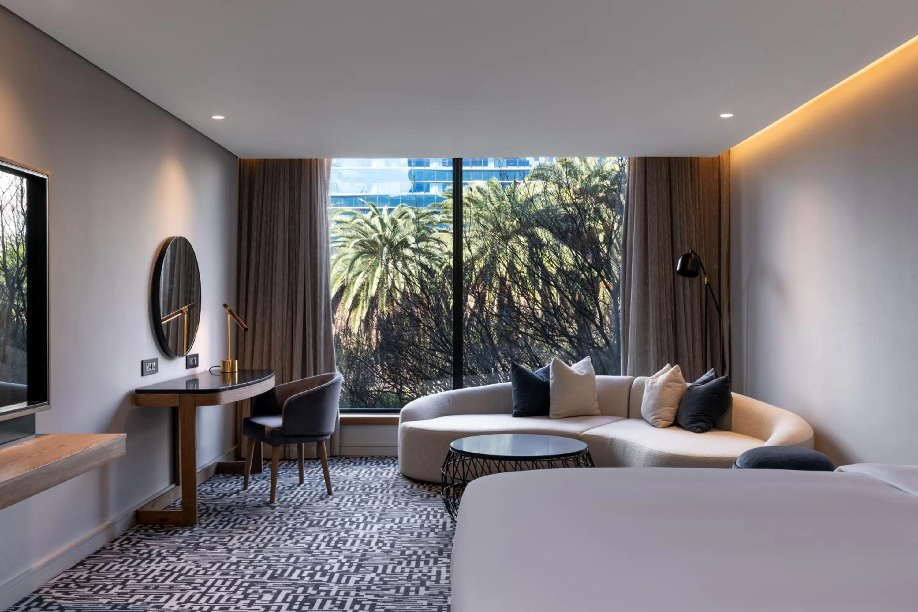 Bed in Radisson Hotel Cape Town Foreshore