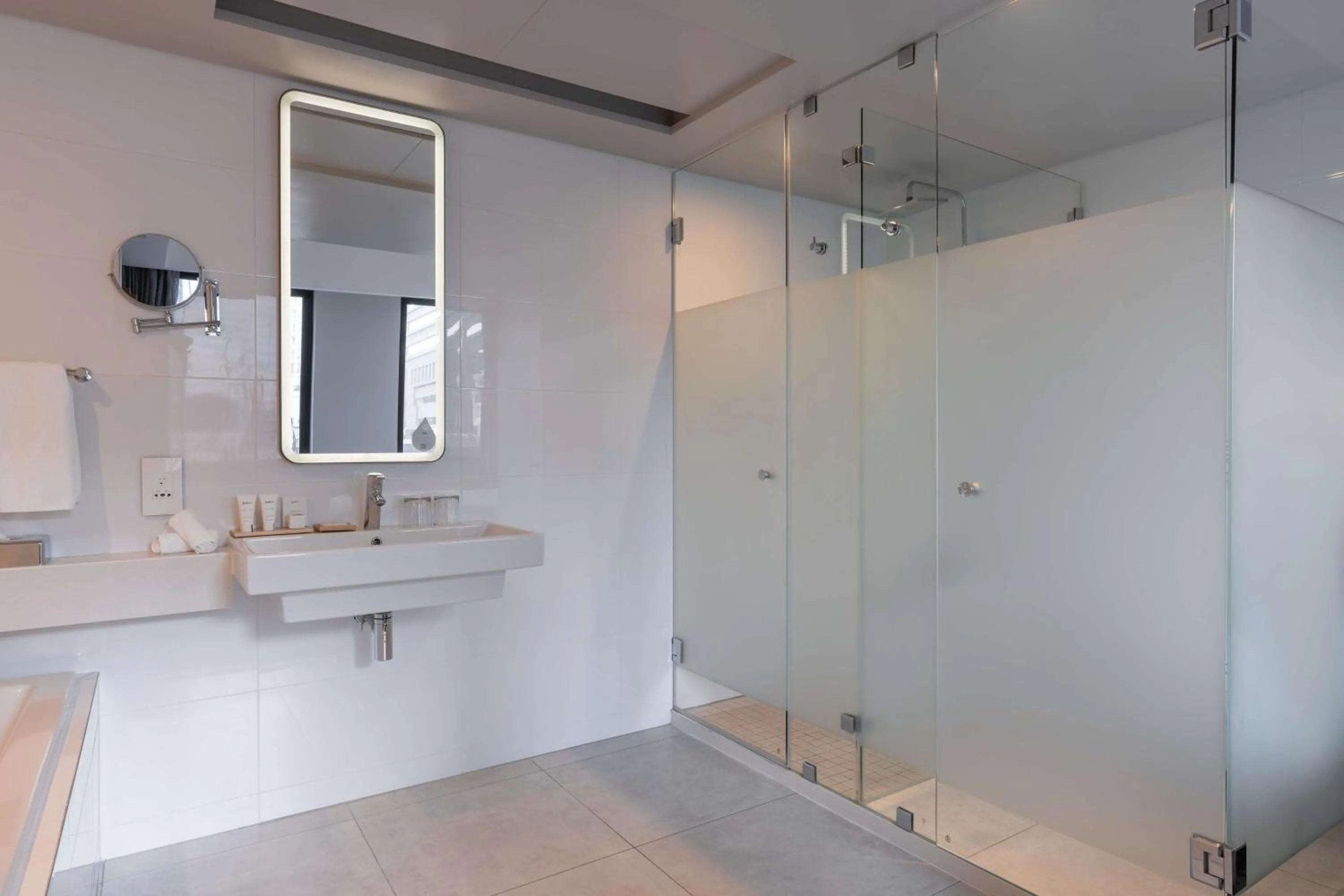 Shower in Radisson Hotel Cape Town Foreshore