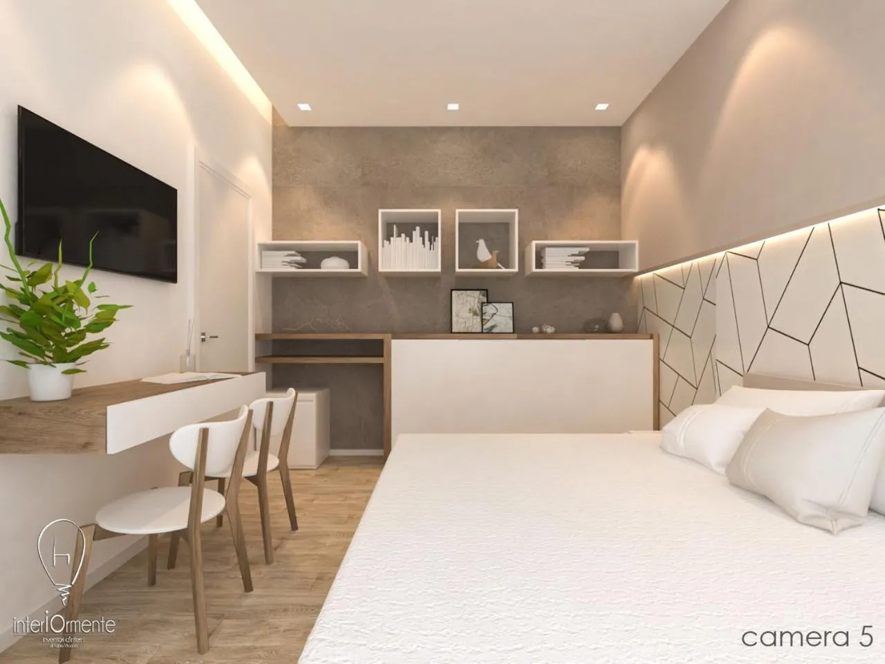 Bed in La Nonnina suite