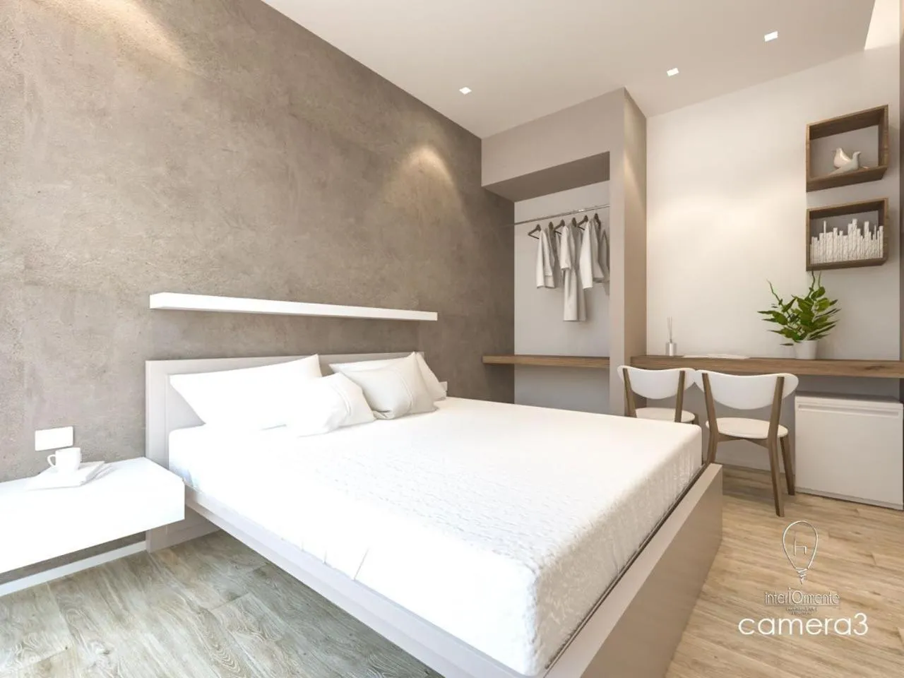Bed in La Nonnina suite