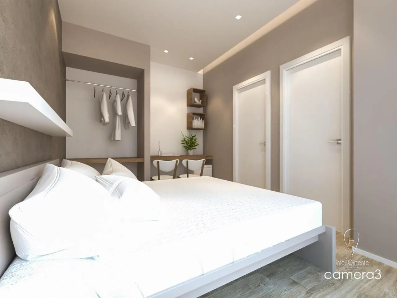 Bed in La Nonnina suite