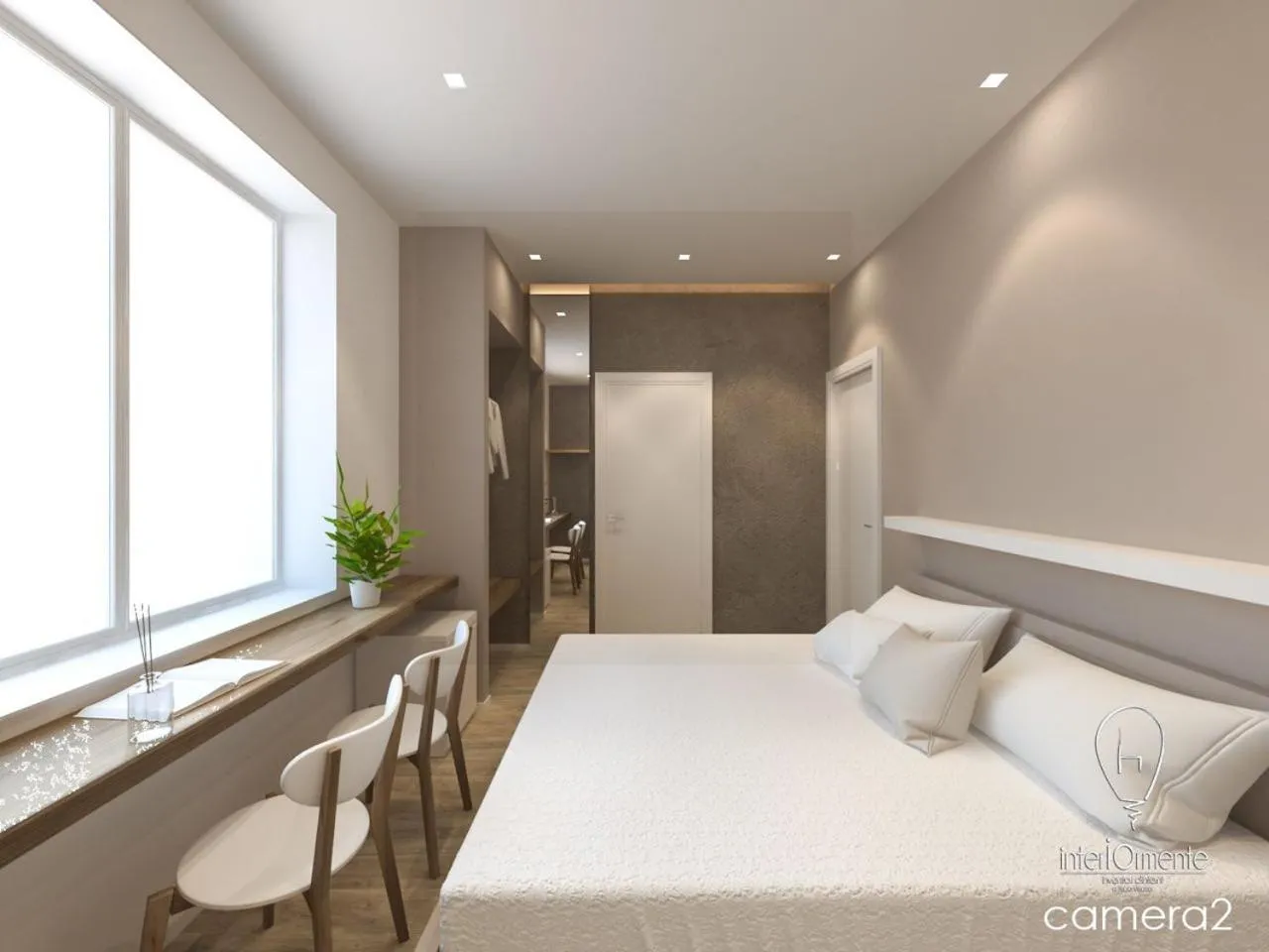 Bed in La Nonnina suite