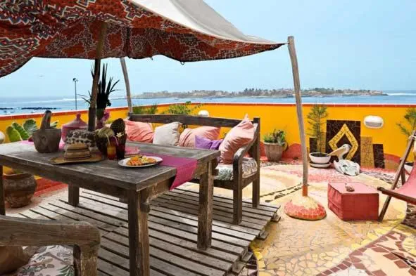 Balcony/Terrace in La Maison Abaka