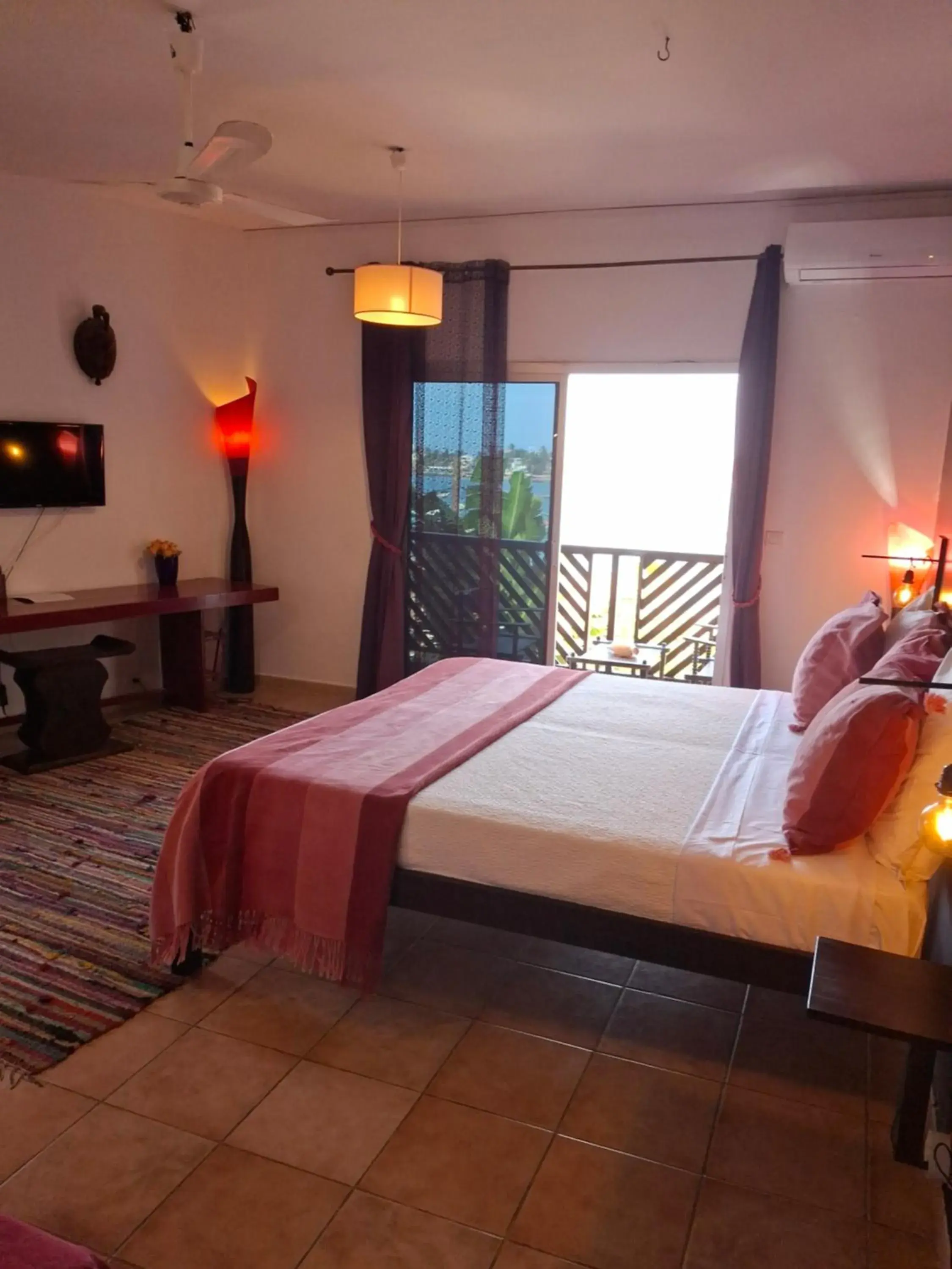 Bed in La Maison Abaka Bed in La Maison Abaka