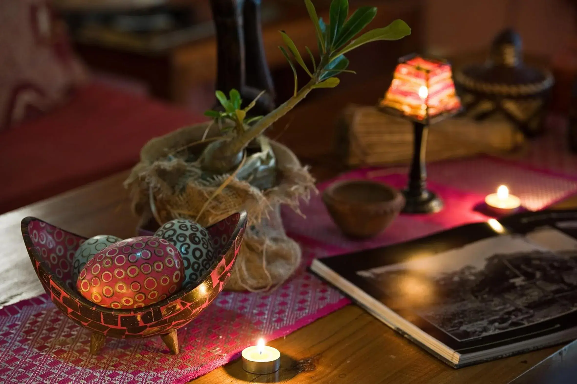 Decorative detail in La Maison Abaka Decorative detail in La Maison Abaka