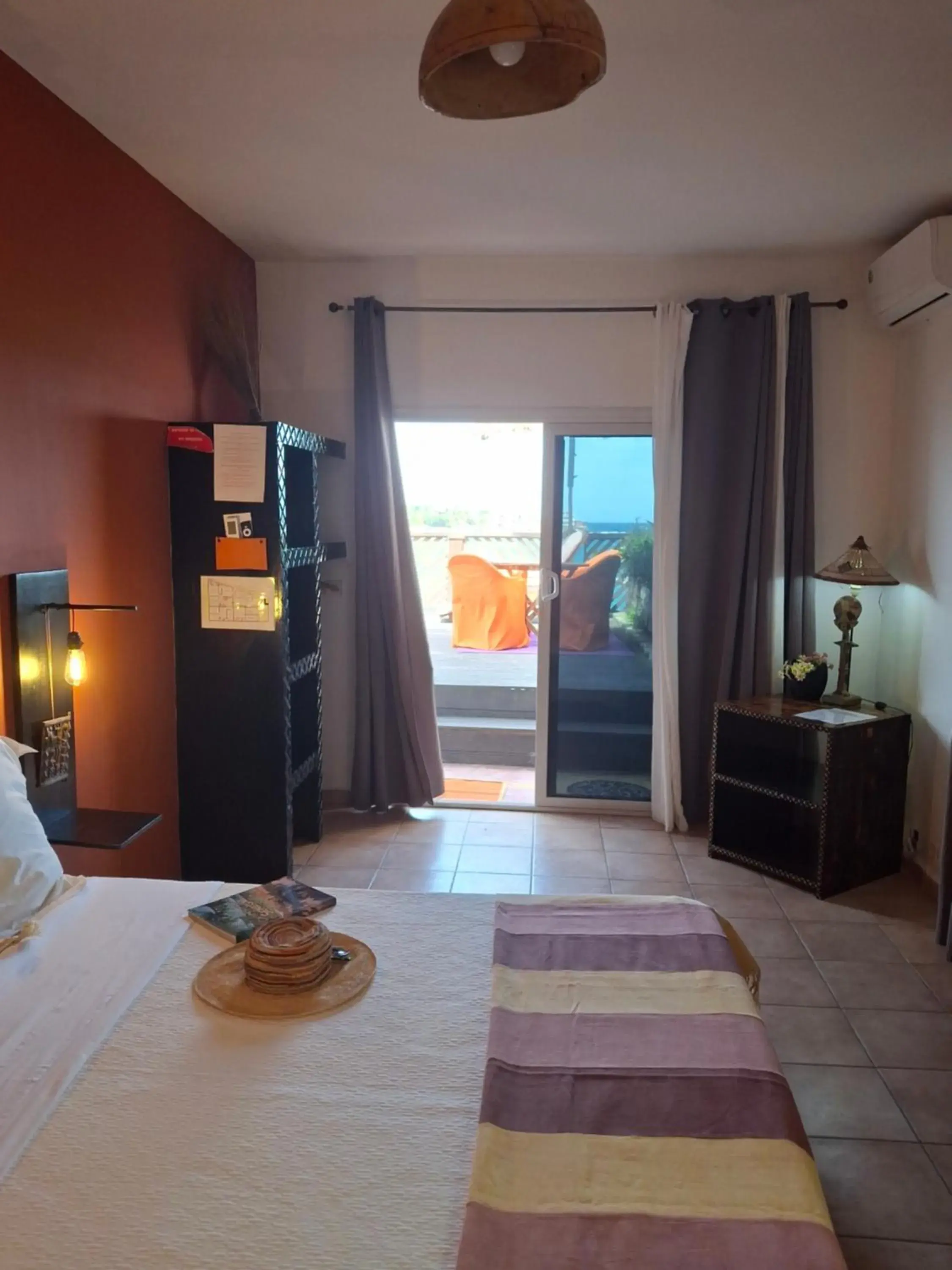 Bed in La Maison Abaka Bed in La Maison Abaka