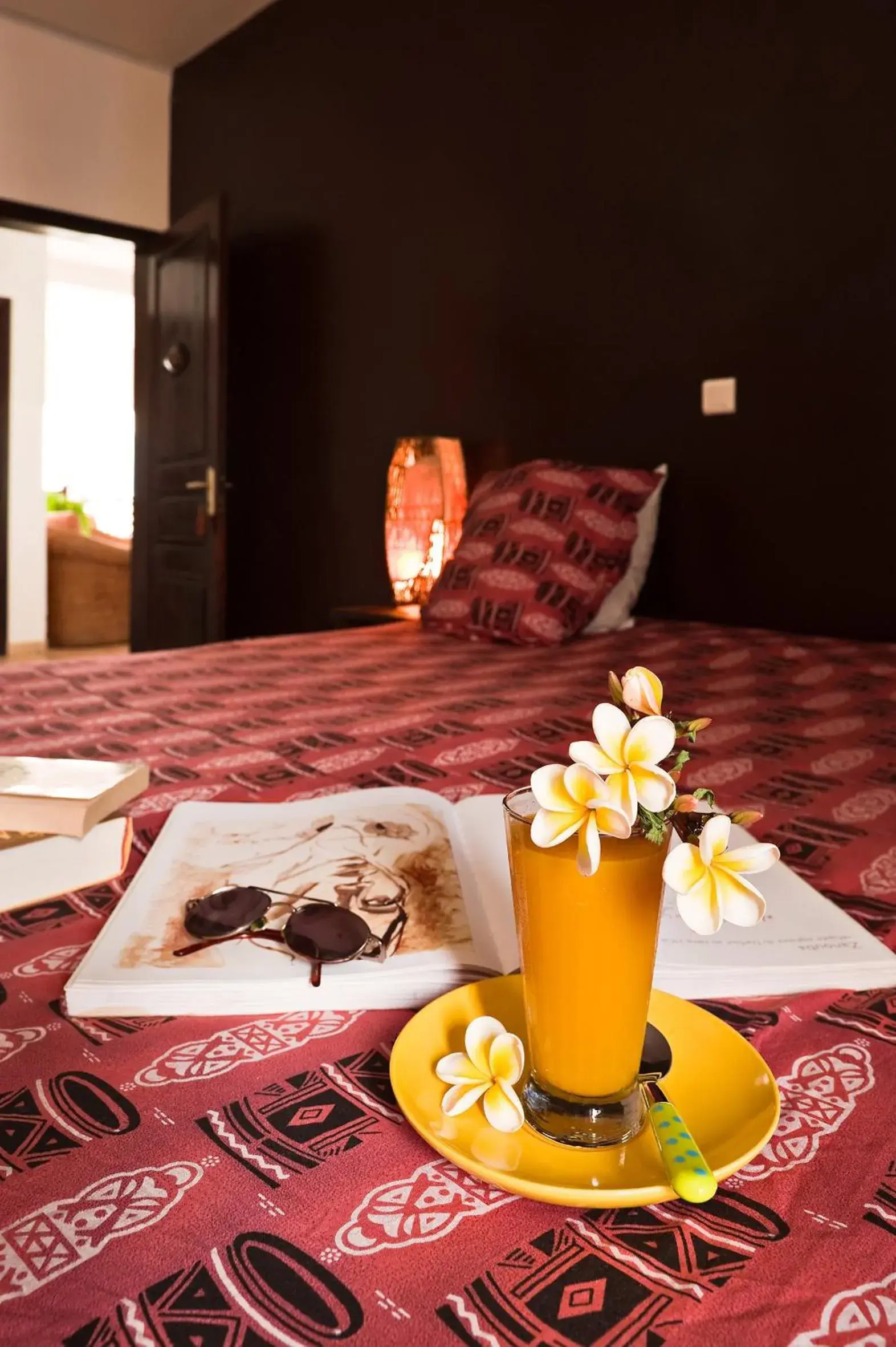 Bed in La Maison Abaka Bed in La Maison Abaka