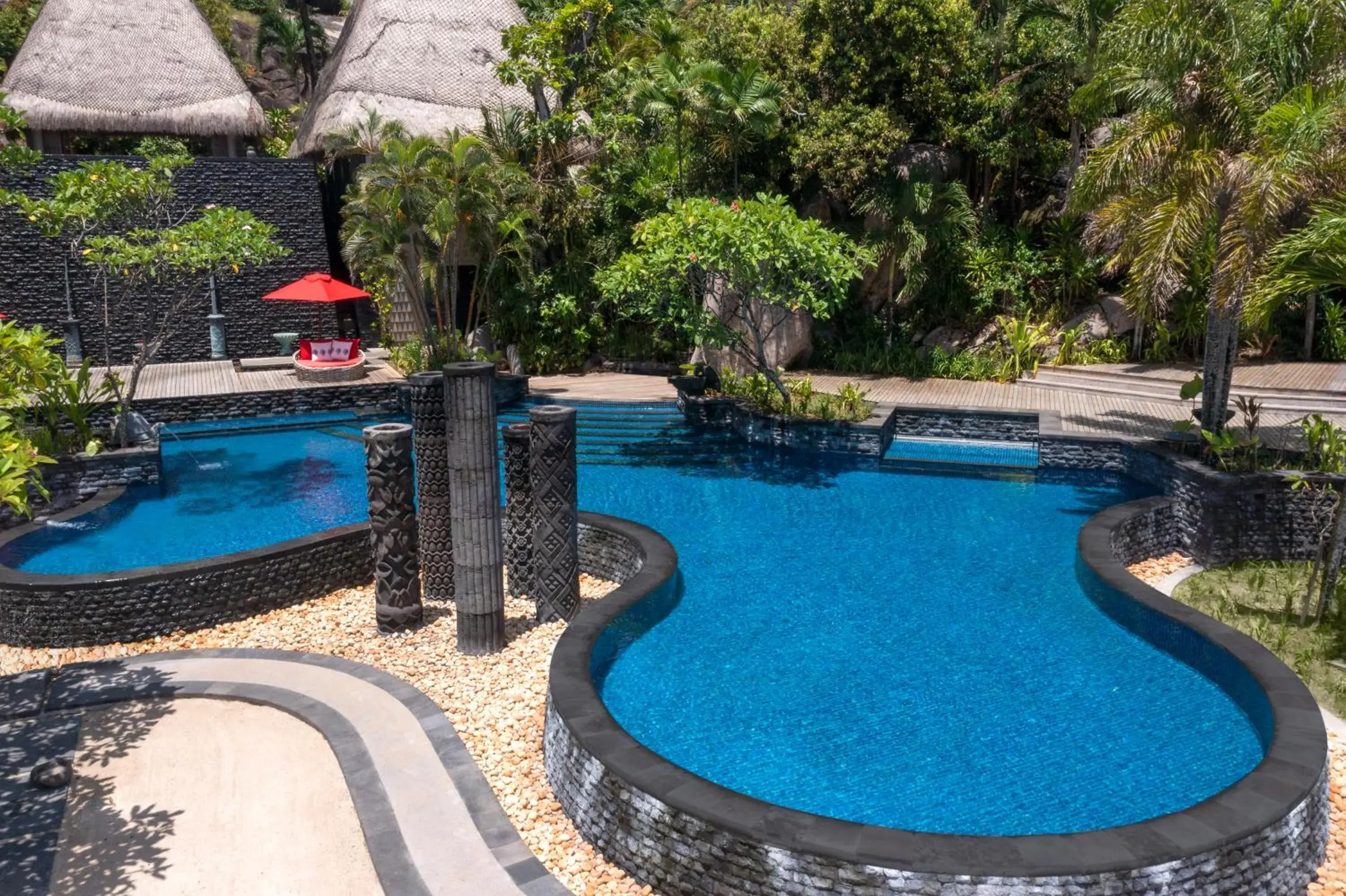 Property building in Anantara Maia Seychelles Villas Property building in Anantara Maia Seychelles Villas