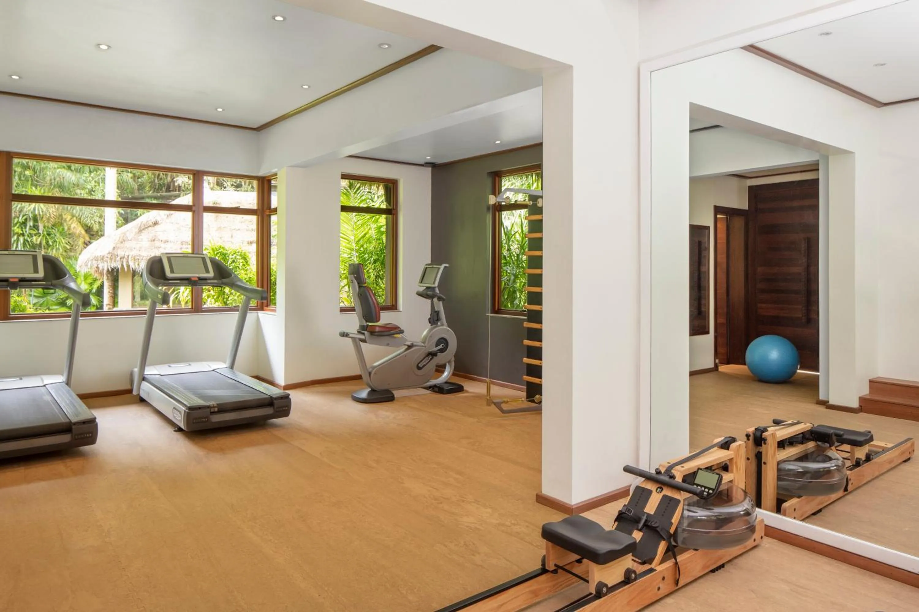 Fitness centre/facilities in Anantara Maia Seychelles Villas