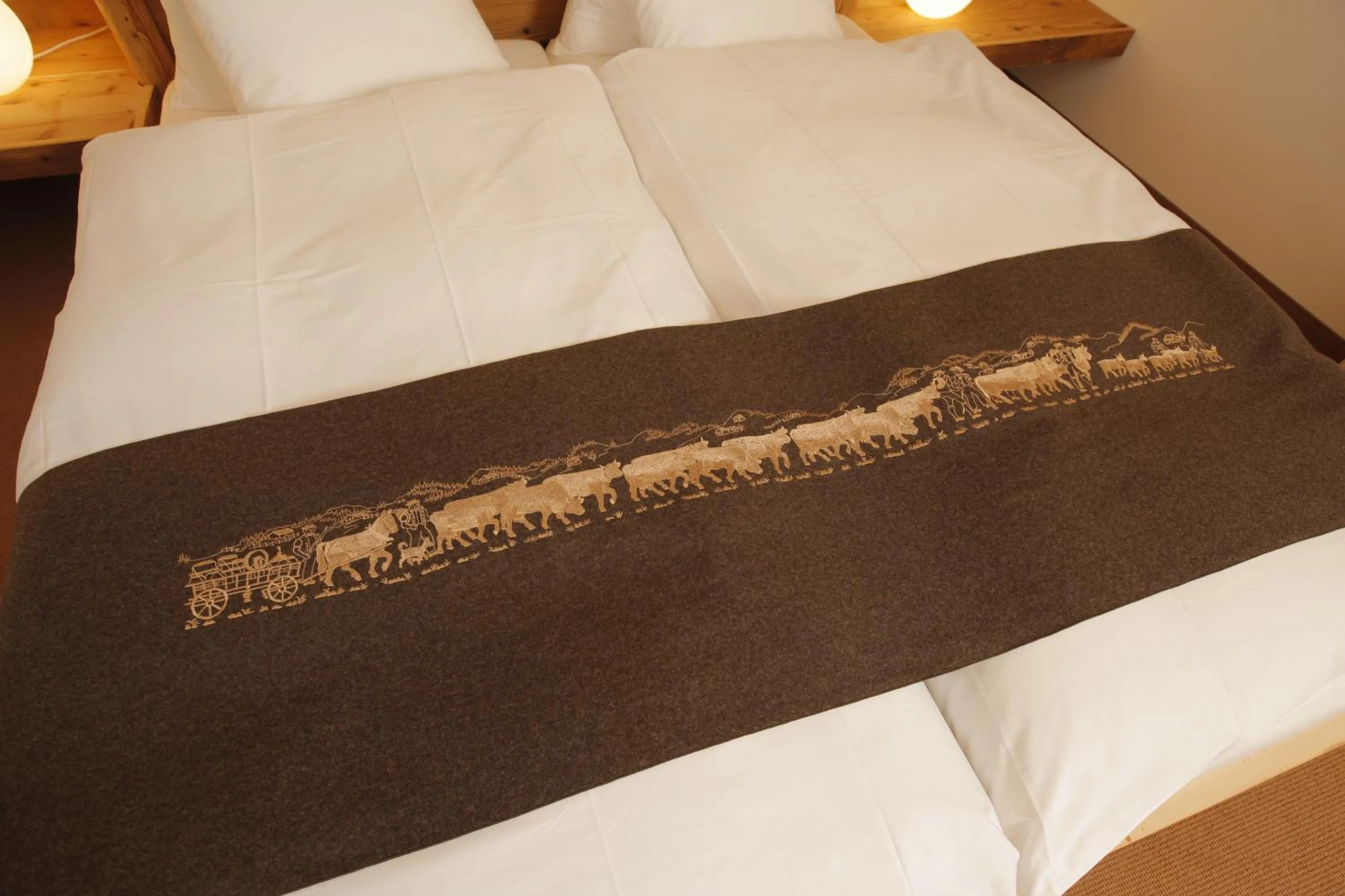 Decorative detail, Bed in Bären - Das Gästehaus