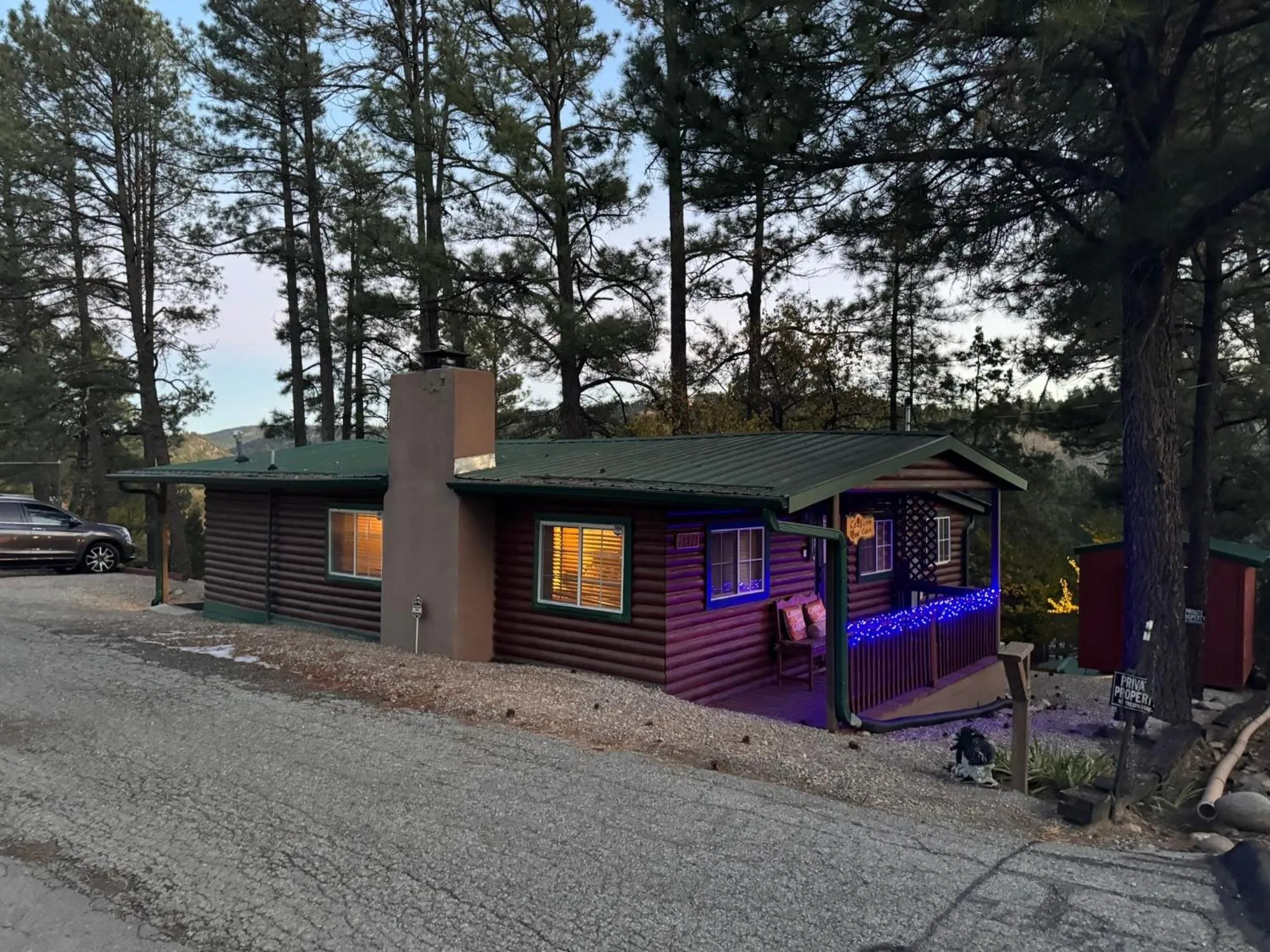 Property building in Gonzales Cozy Little Bear Cabin