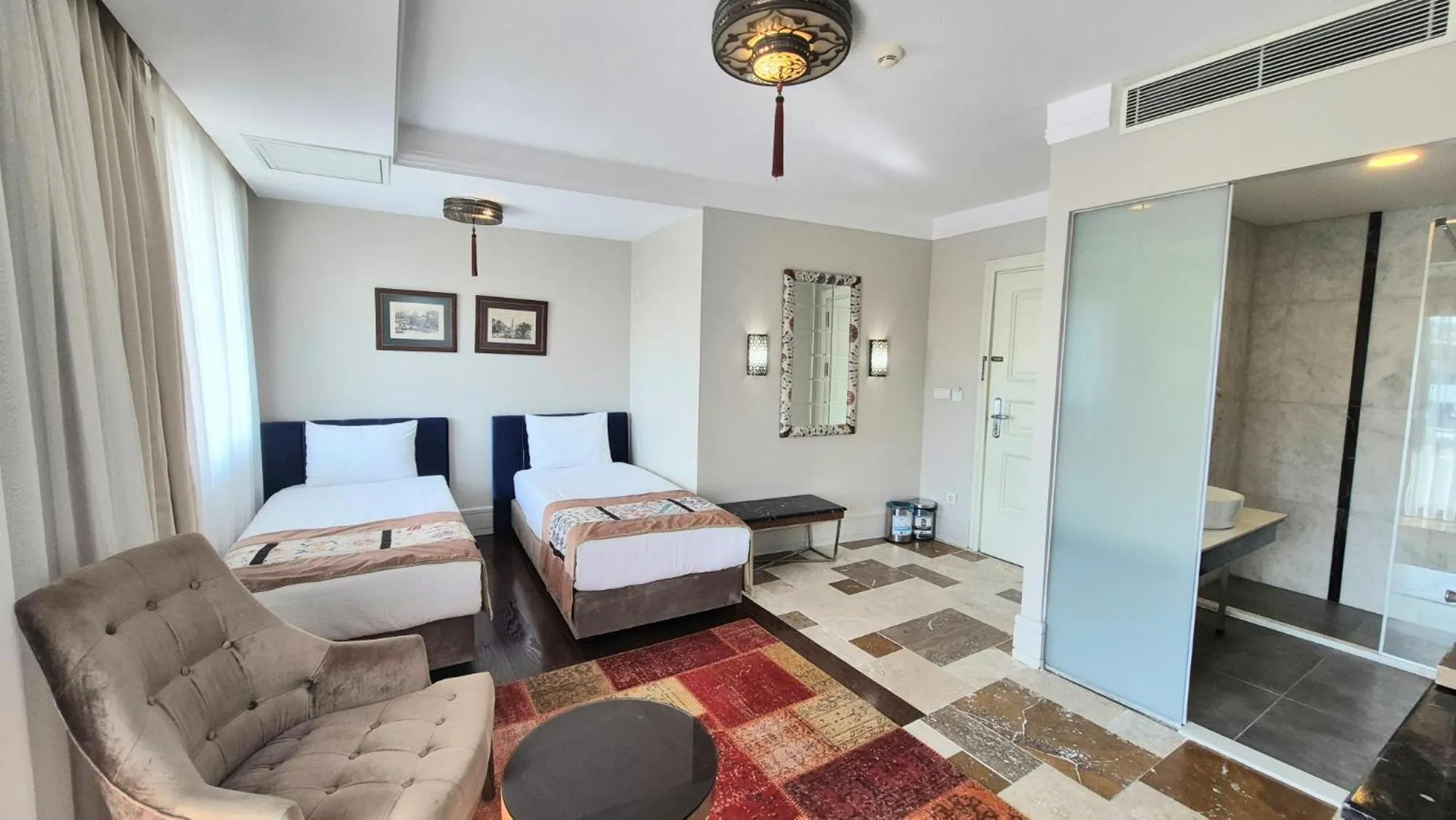 Bedroom, Bed in Azade Suites