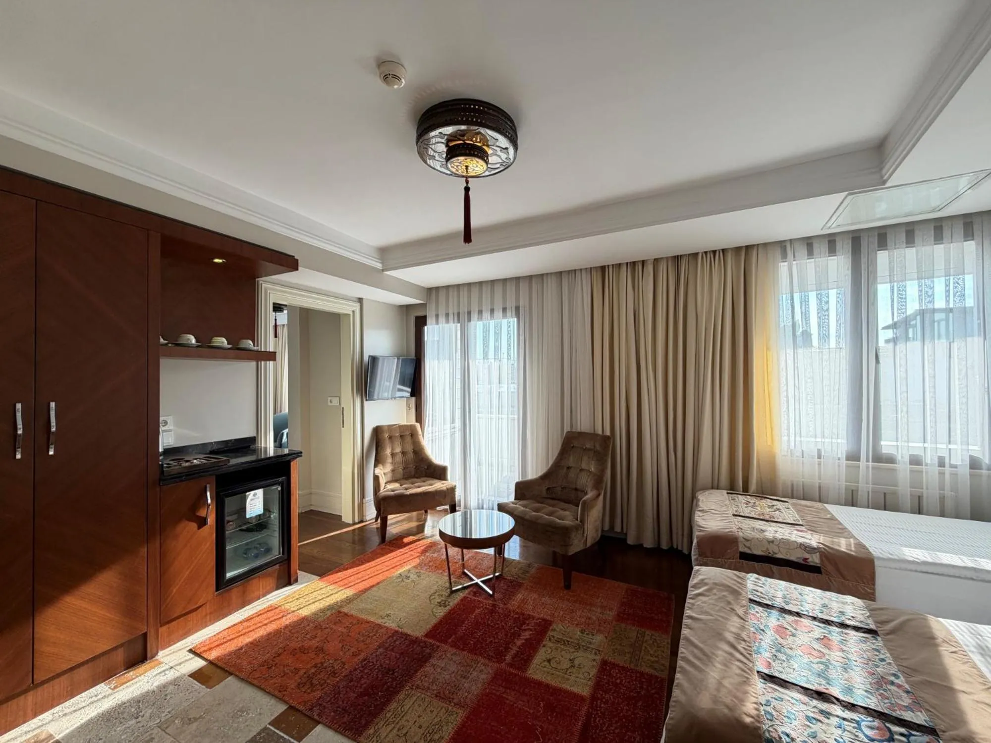 Bedroom, Bed in Azade Suites