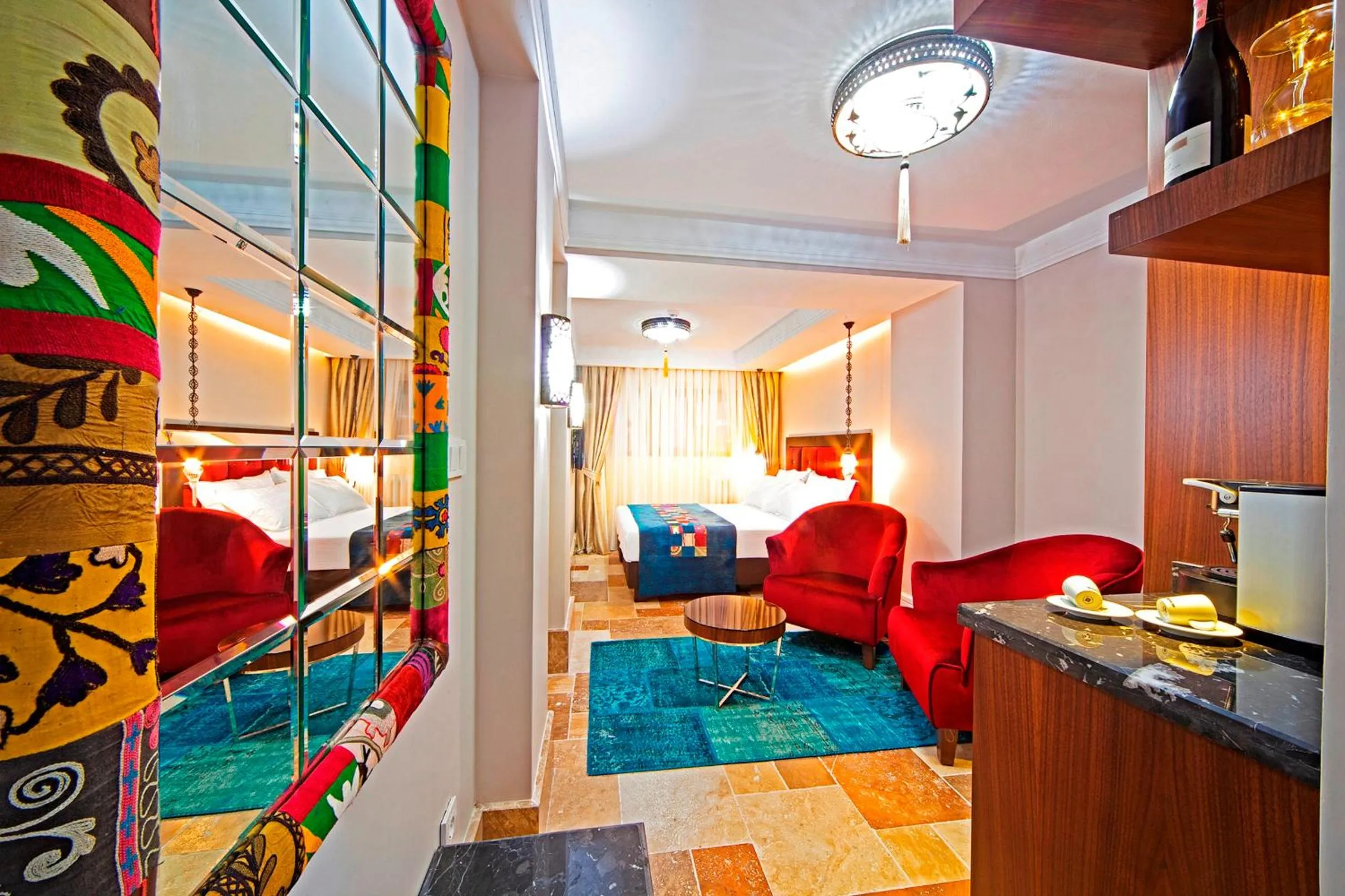Bedroom, Bed in Azade Suites