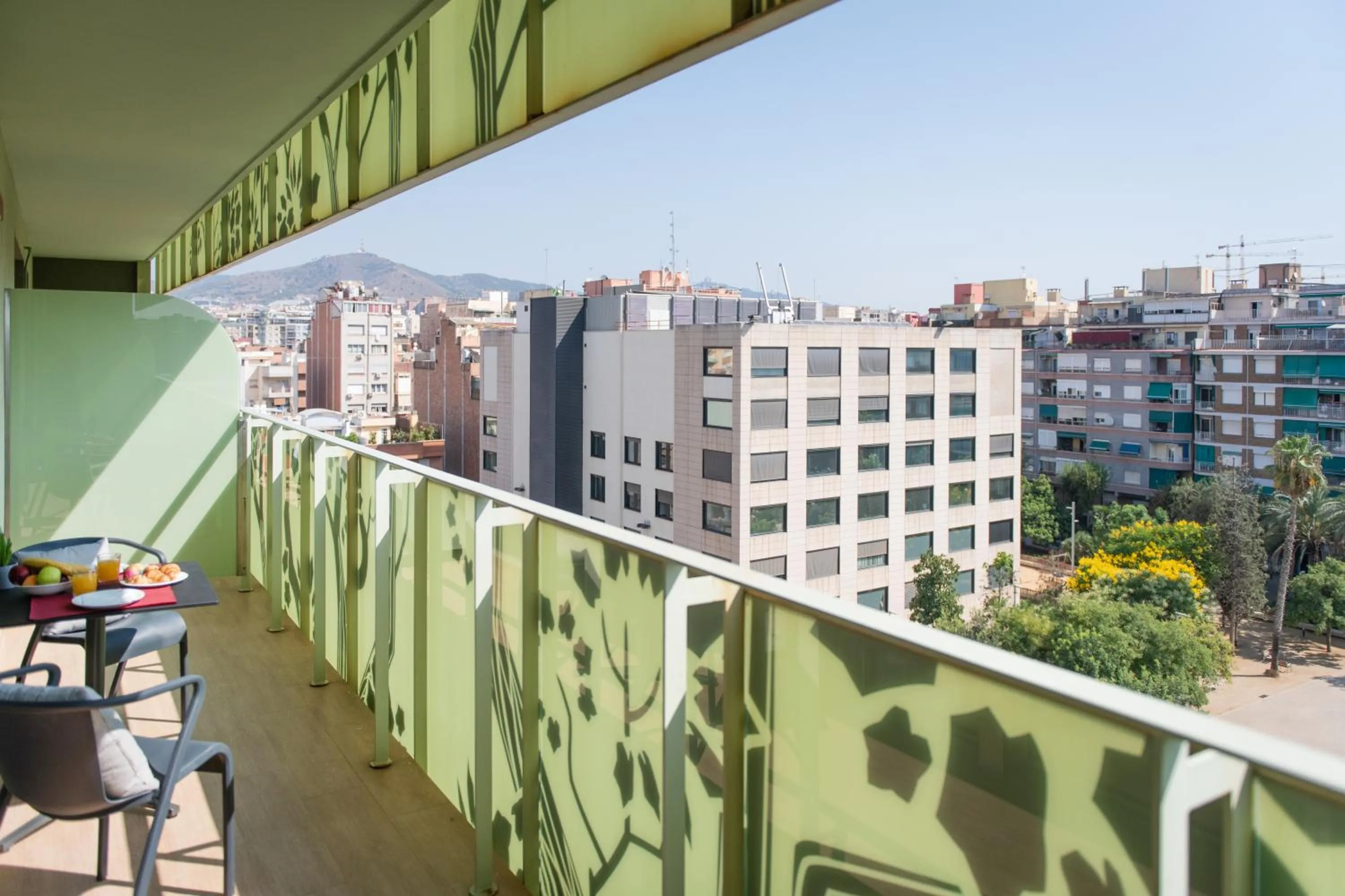 City view in Apartamentos Aura Park Fira BCN