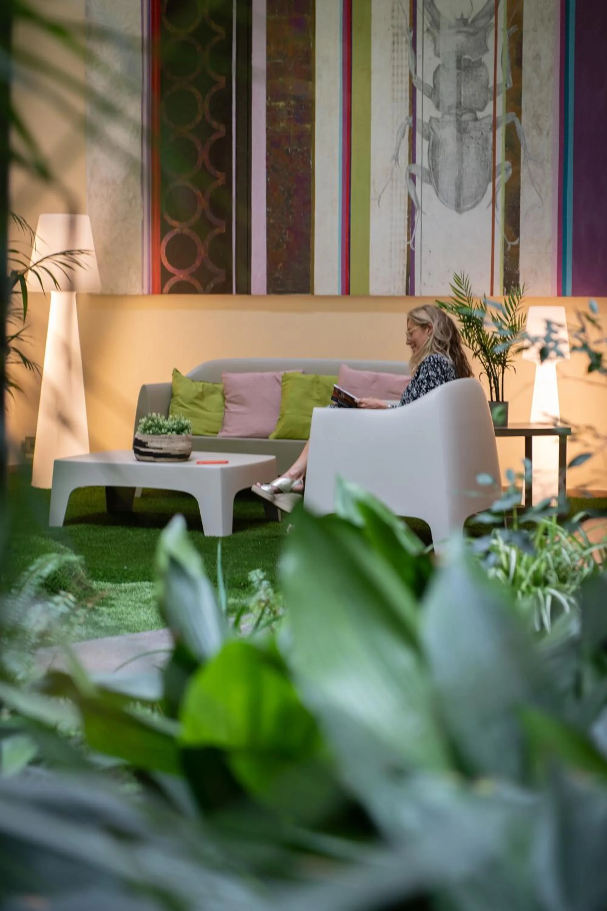 Garden in Apartamentos Aura Park Fira BCN