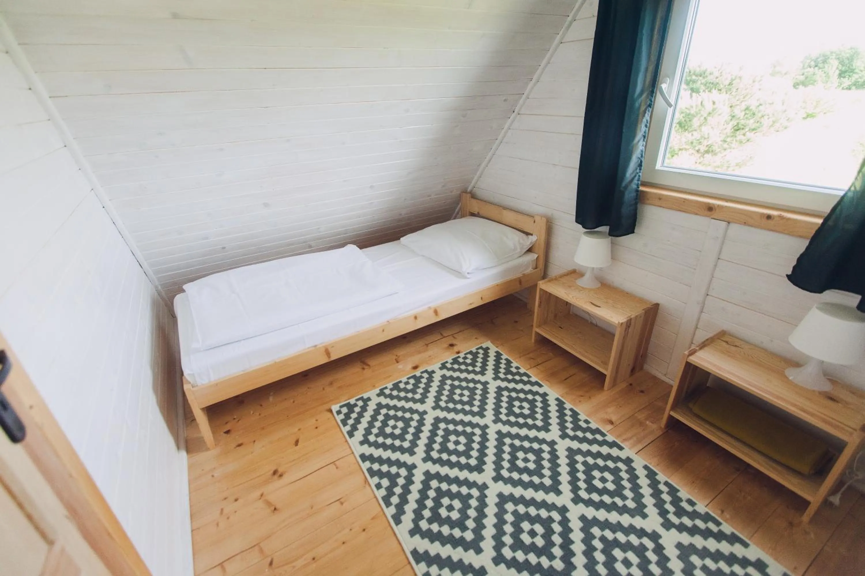 Bedroom, Bed in Domki Letniskowe Skandynawia