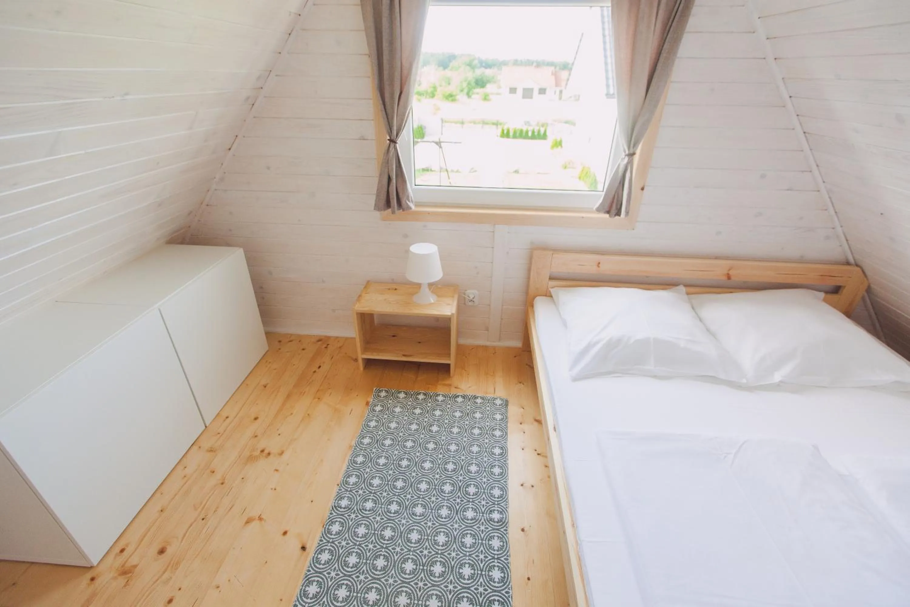 Bedroom, Bed in Domki Letniskowe Skandynawia