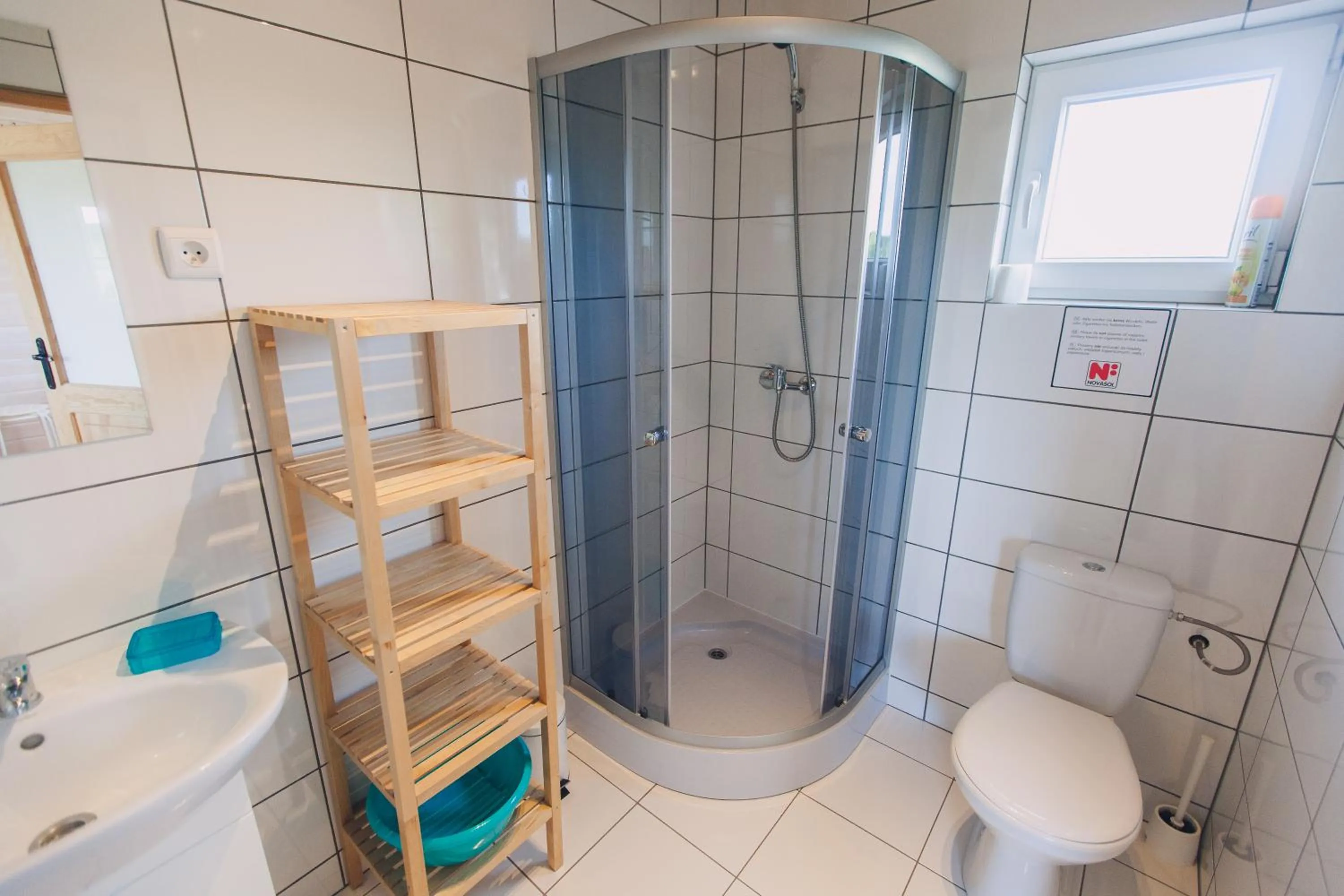 Bathroom in Domki Letniskowe Skandynawia