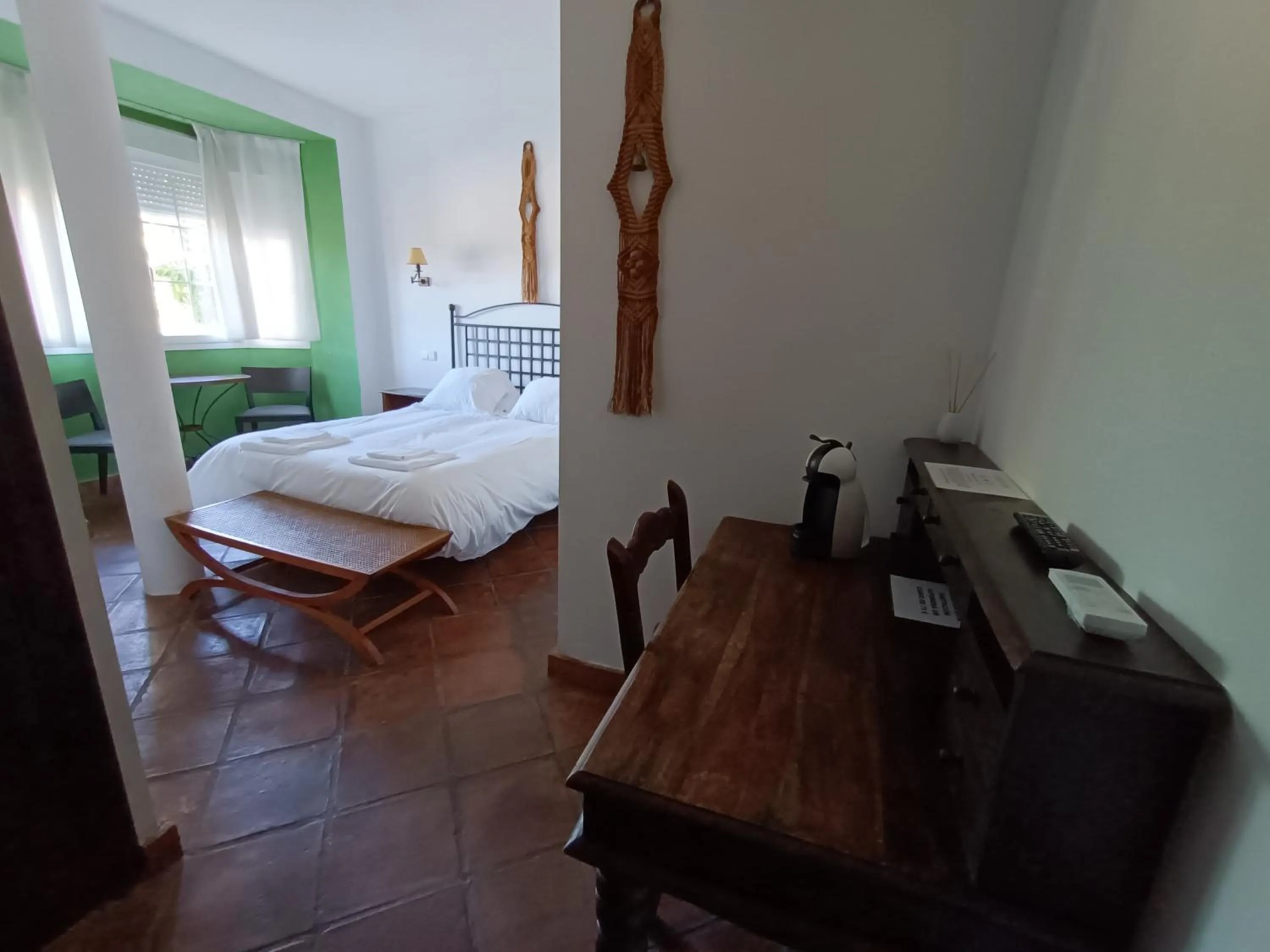 Bed in Hotel Rural La Pedriza Original