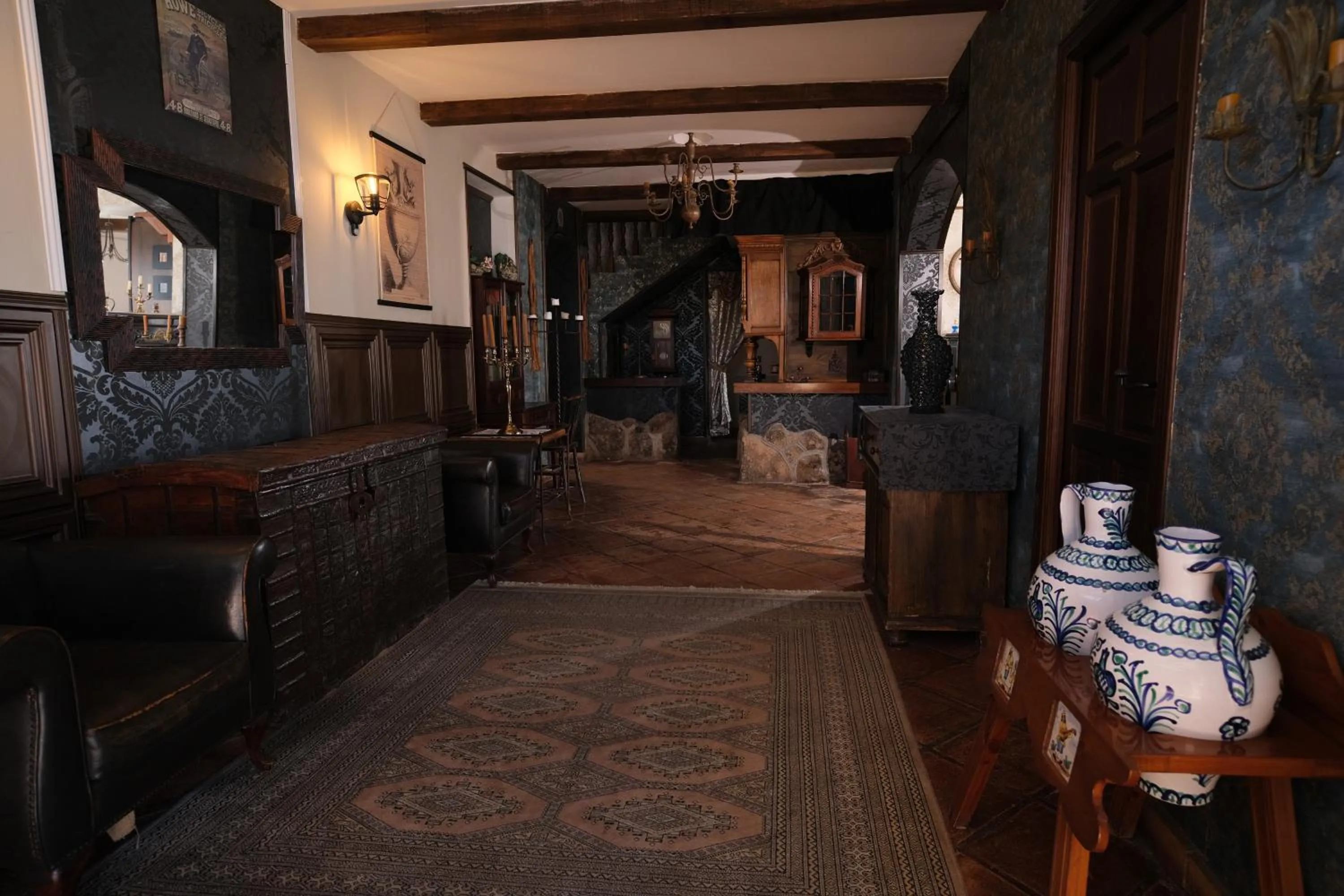 Living room in Hotel Rural La Pedriza Original