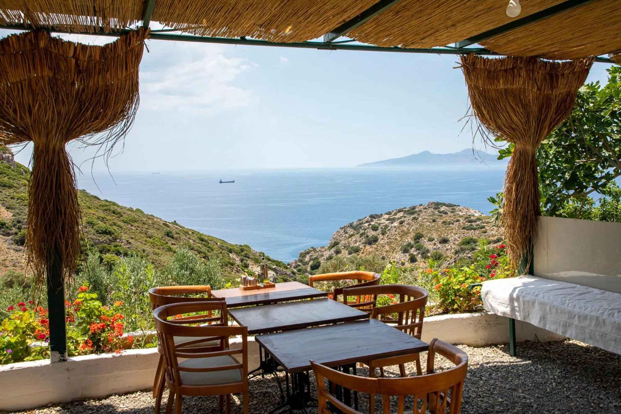 Patio in Goknar Knidos Eco Hotel & Farm
