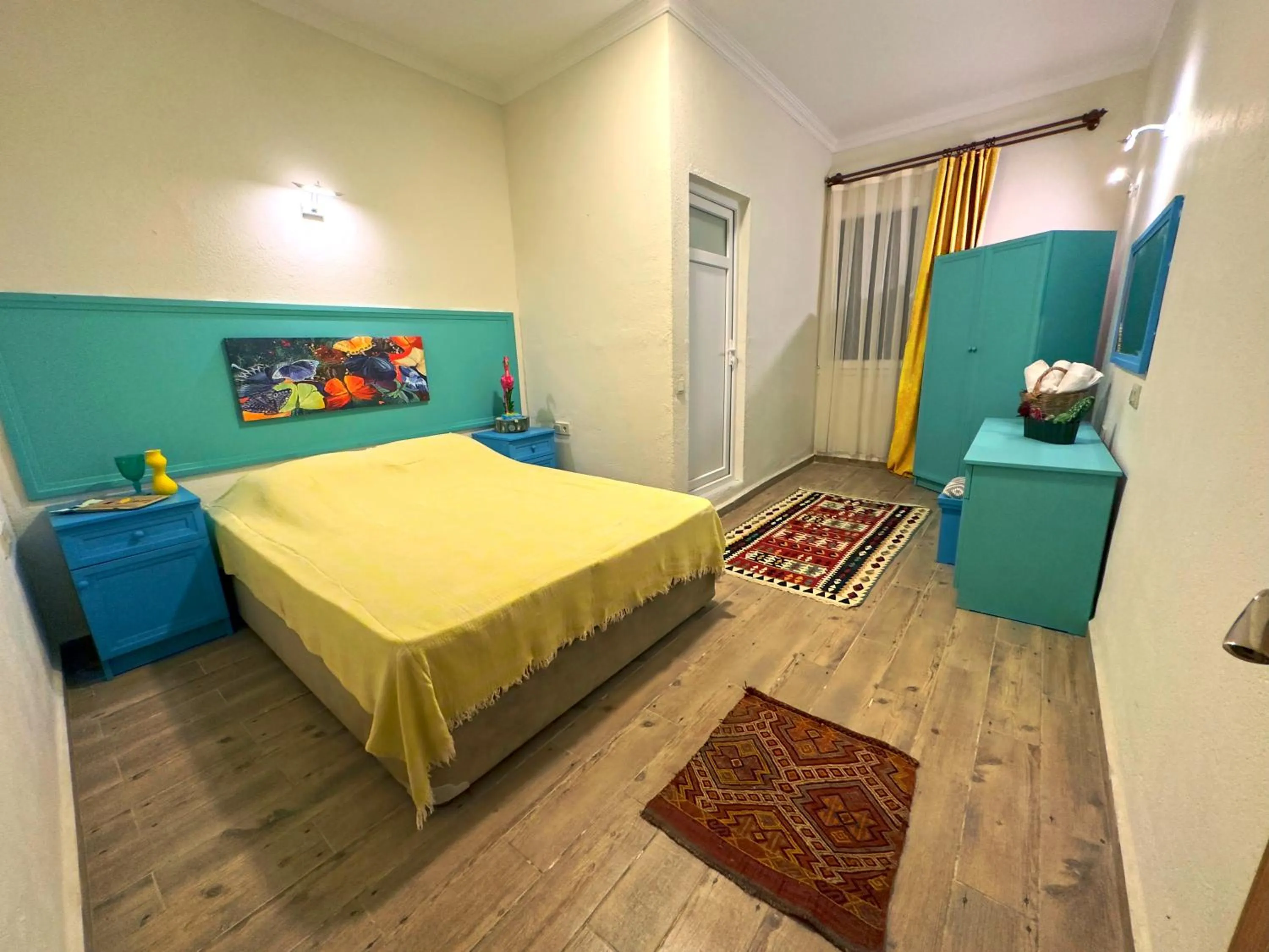 Bed in Goknar Knidos Eco Hotel & Farm