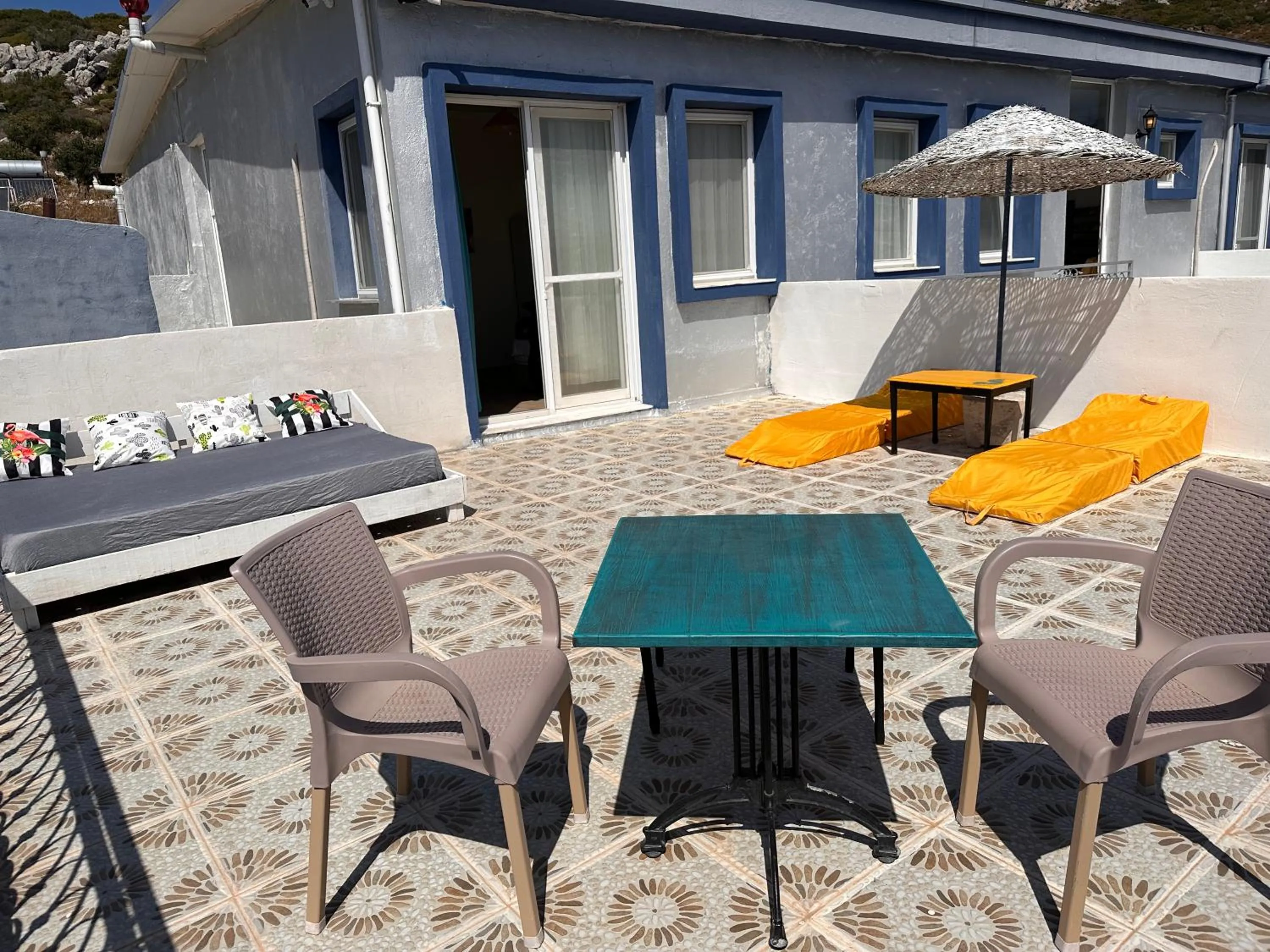 Balcony/Terrace in Goknar Knidos Eco Hotel & Farm