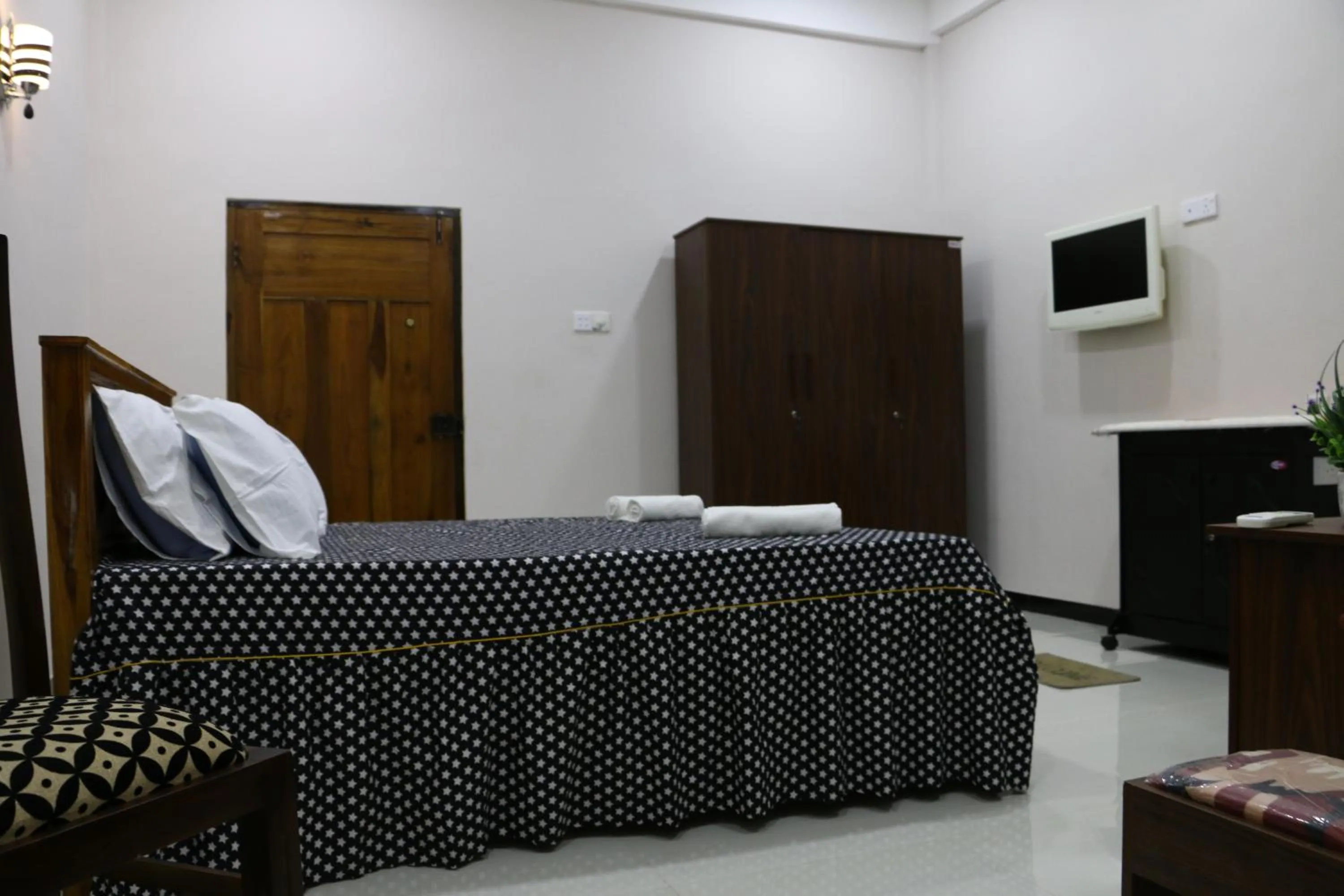 Photo of the whole room, Bed in Thisha Hotel & Restaurant