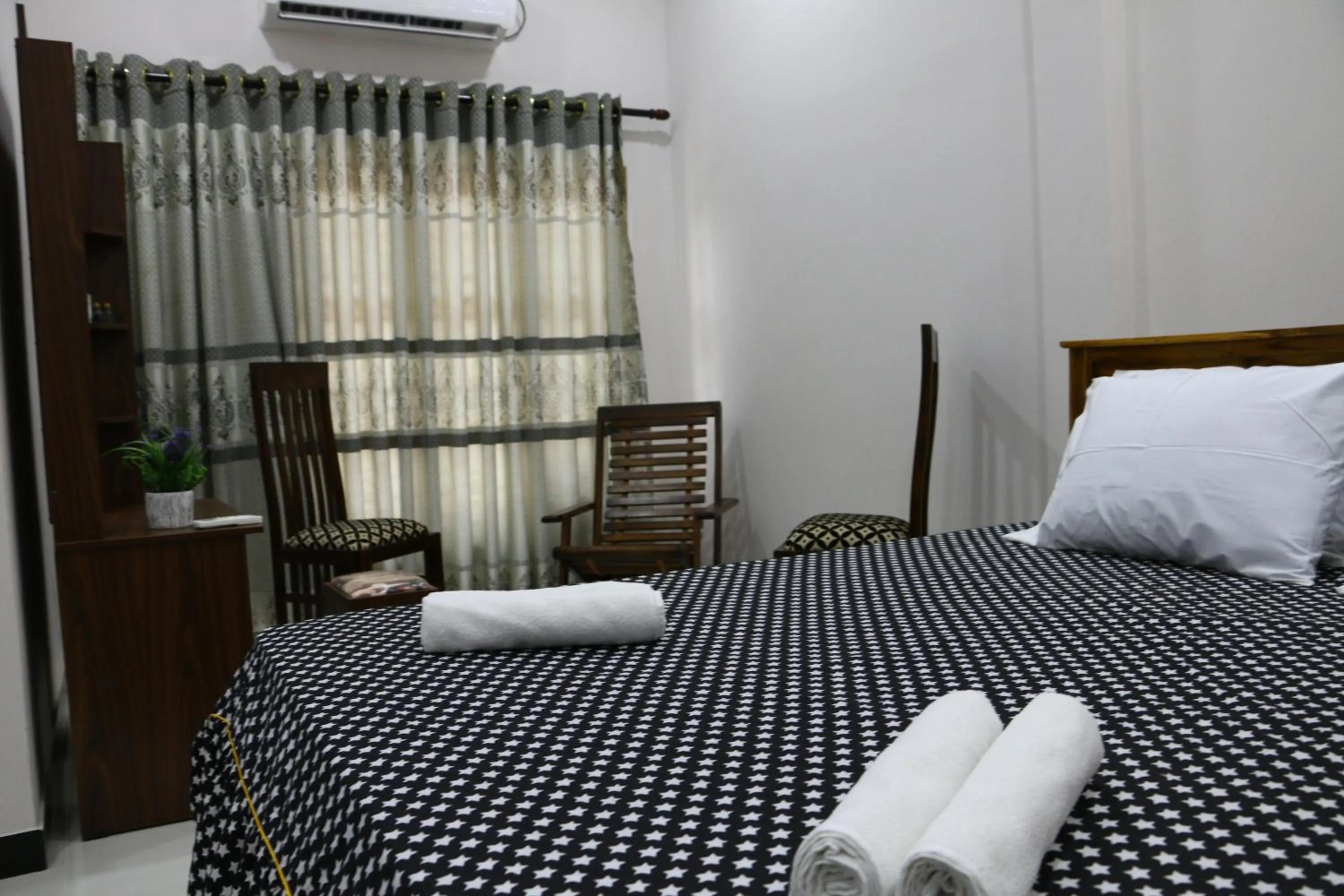 Photo of the whole room, Bed in Thisha Hotel & Restaurant